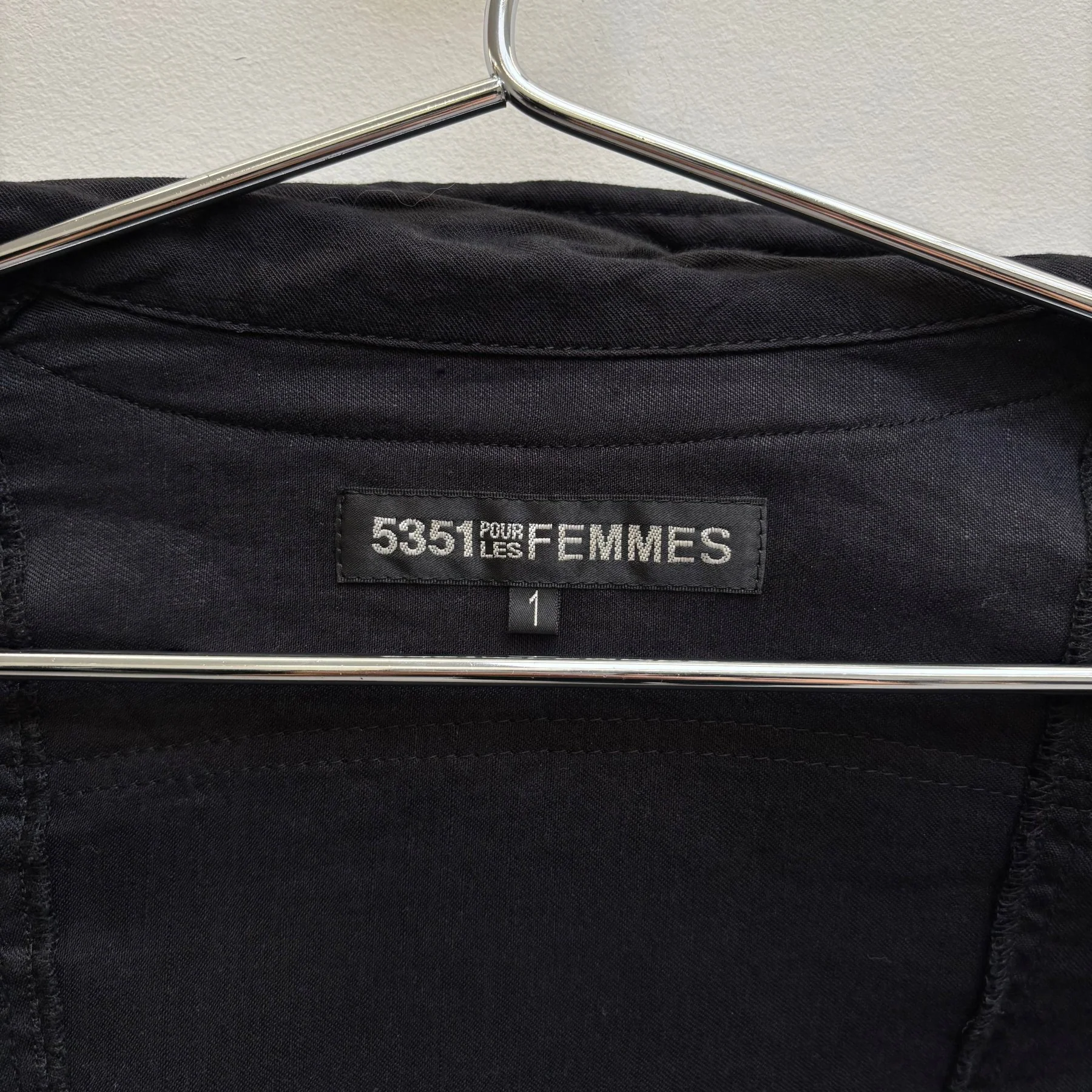 00s 5351 Pour Les Femmes Zip Up Military Jacket - Image 12