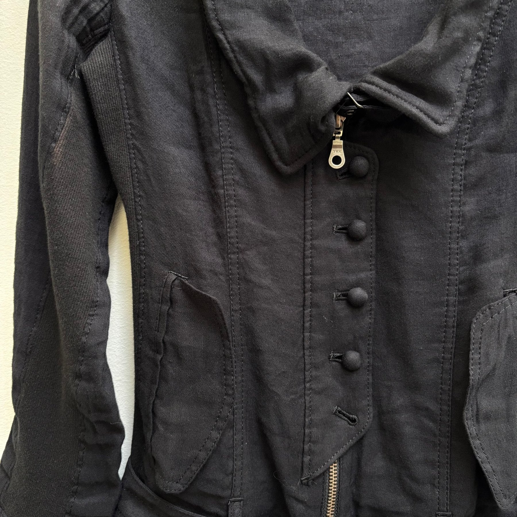 00s 5351 Pour Les Femmes Zip Up Military Jacket - Image 6