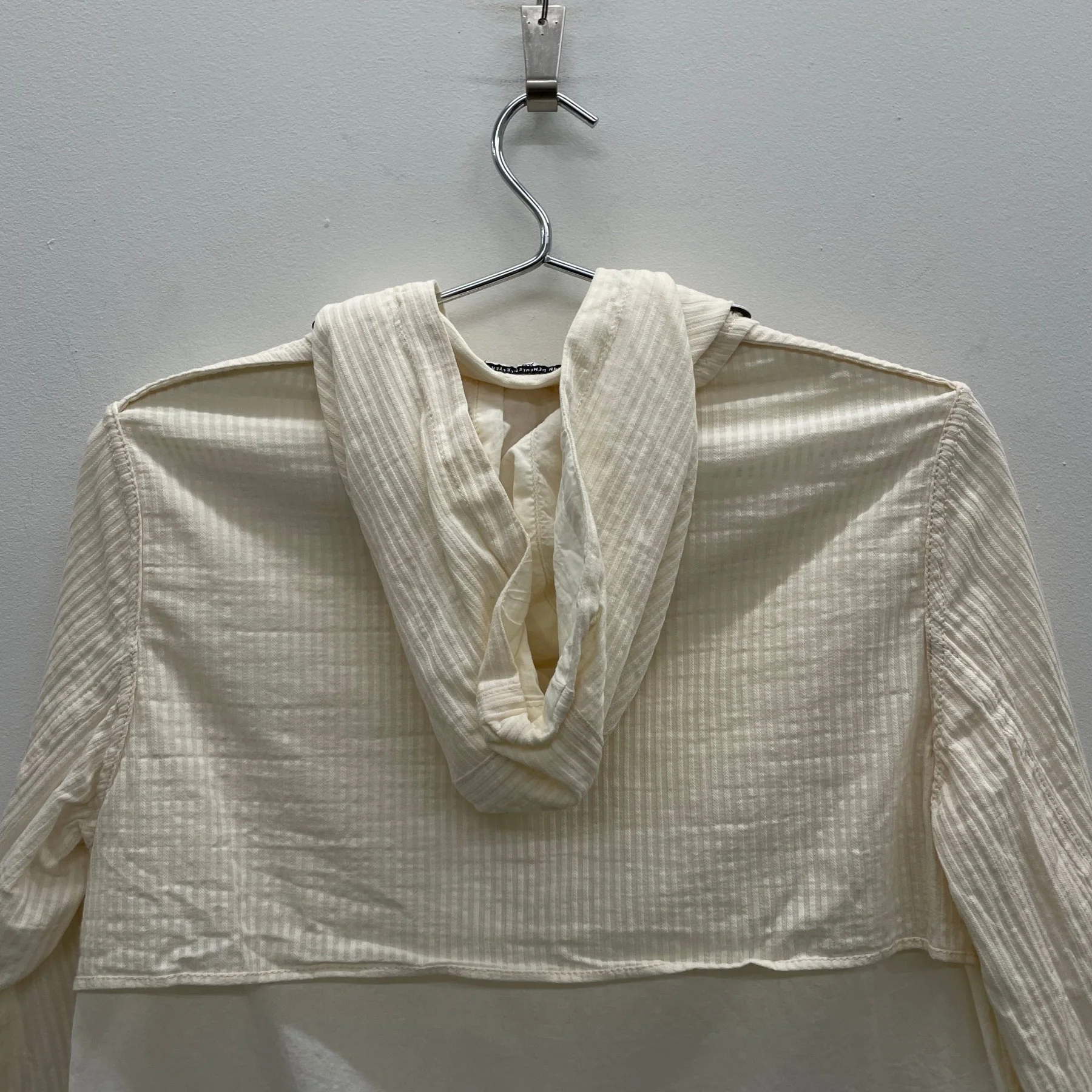 00s Ann Demeulemeester Hooded Button Up Shirt - Image 6