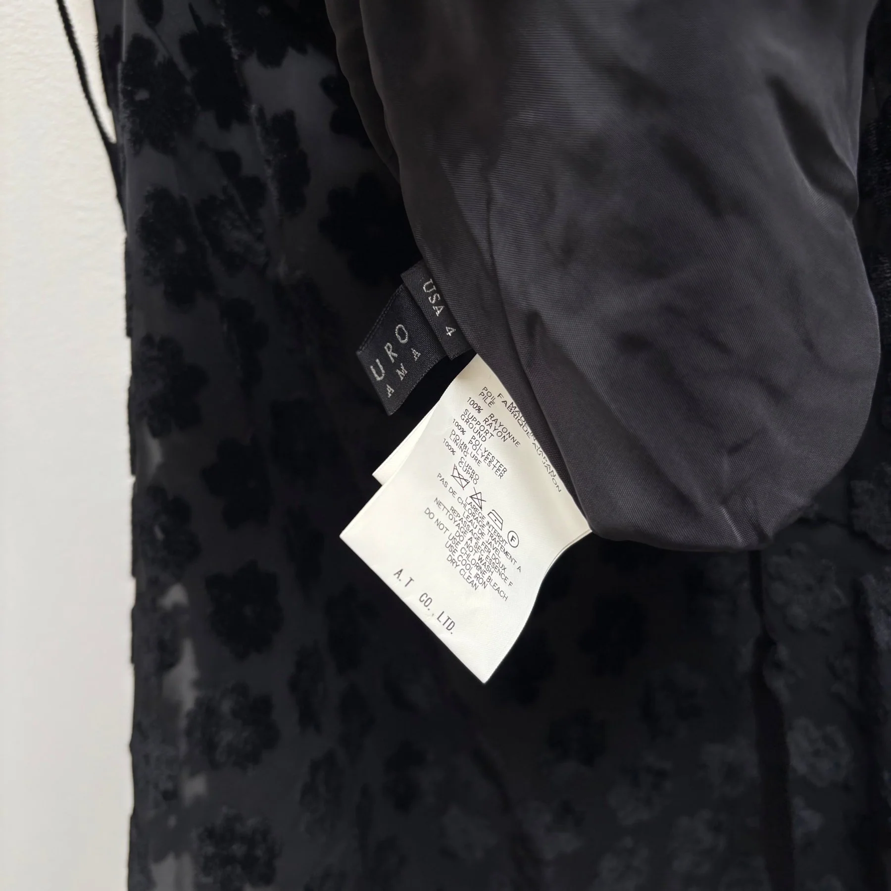 00s Atsuro Tayama Floral Print Asymmetrical Skirt - Image 11
