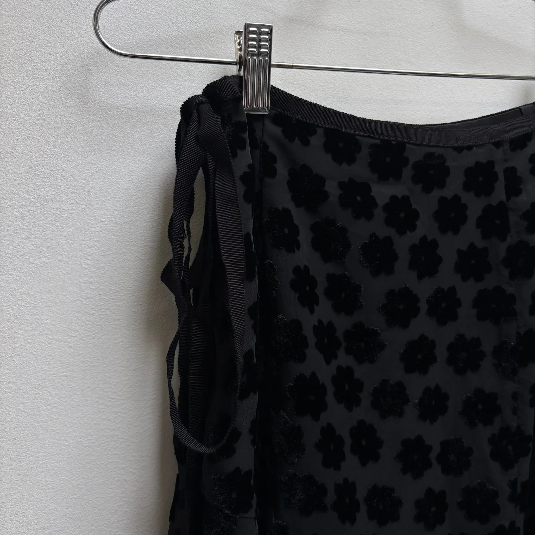 00s Atsuro Tayama Floral Print Asymmetrical Skirt - Image 6