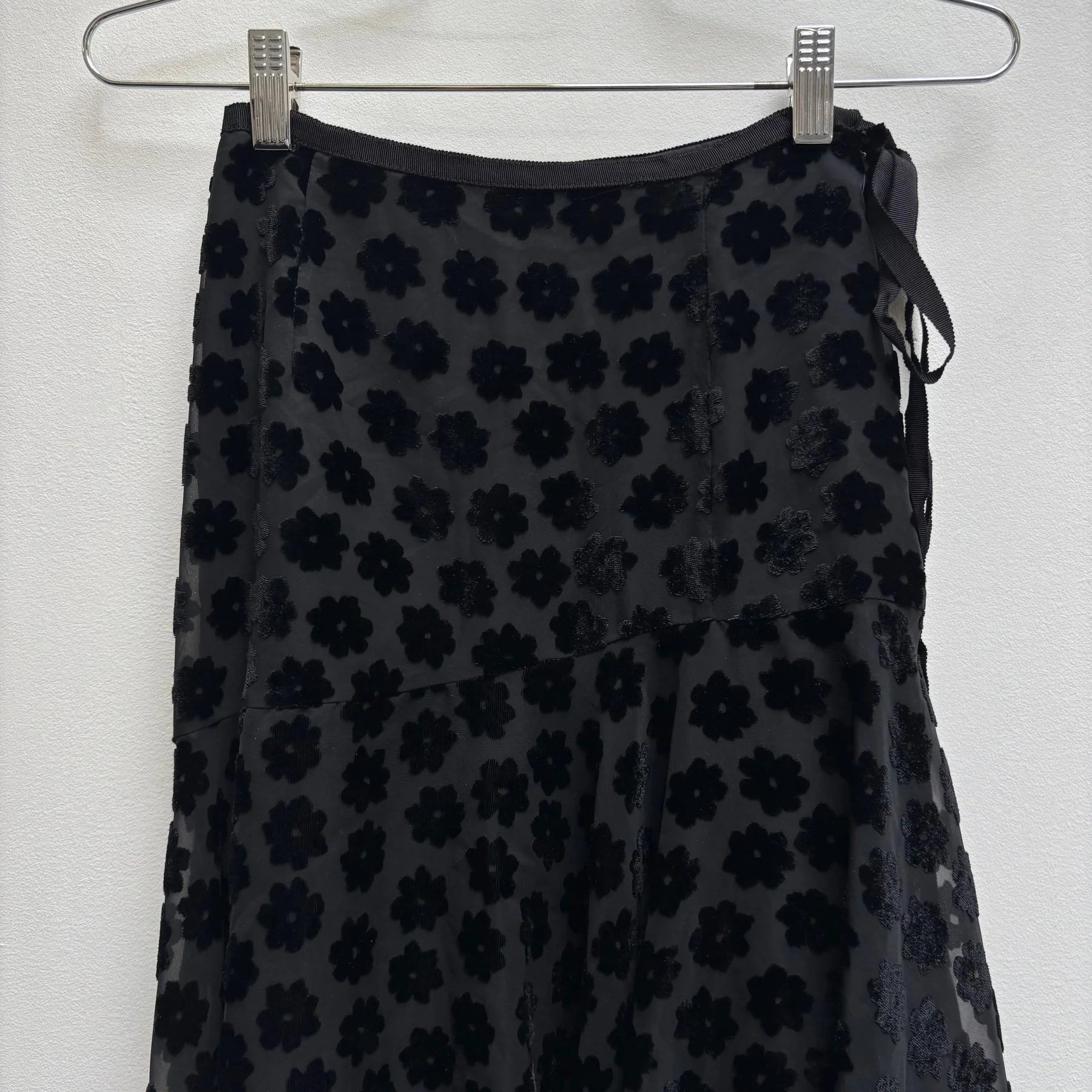 00s Atsuro Tayama Floral Print Asymmetrical Skirt - Image 7