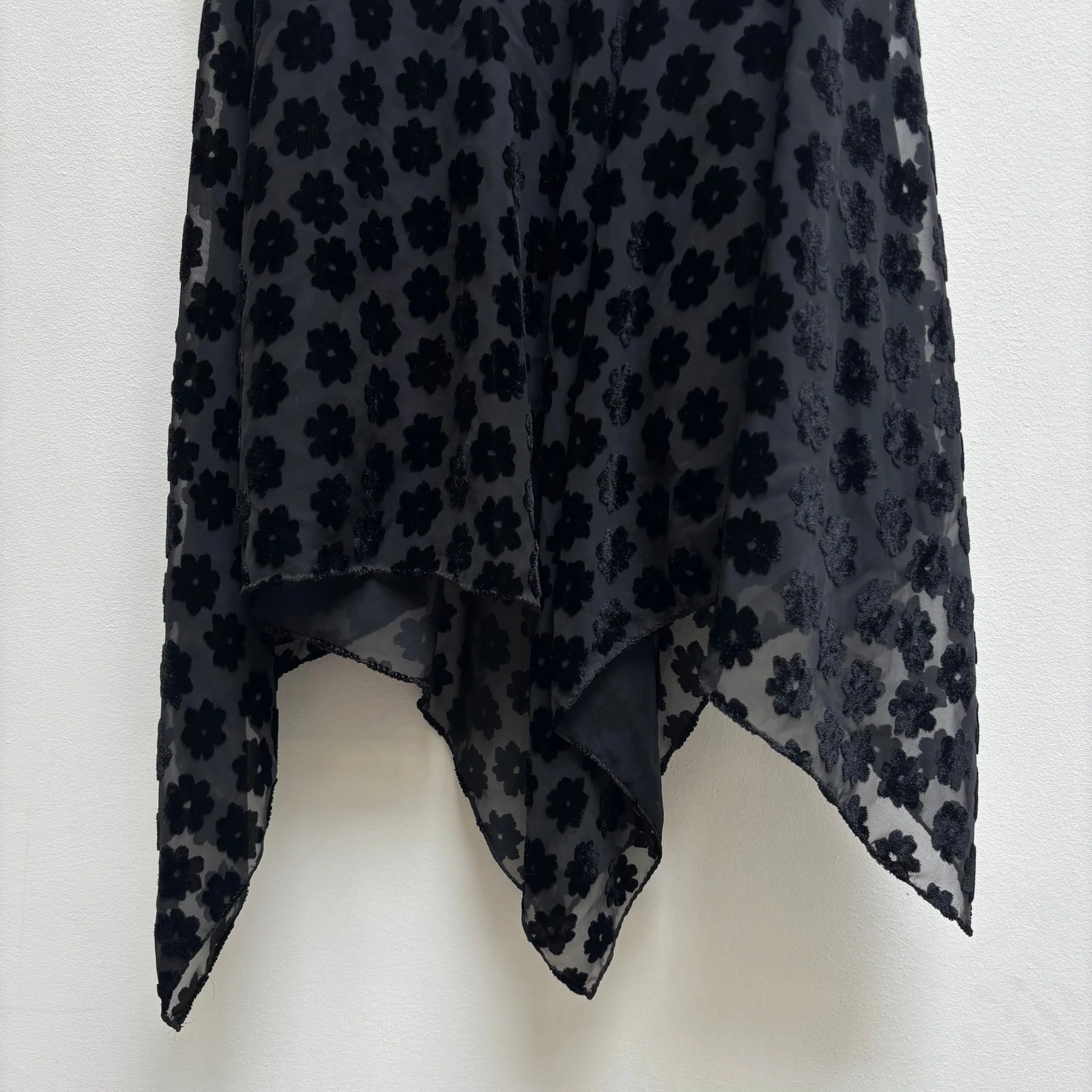 00s Atsuro Tayama Floral Print Asymmetrical Skirt - Image 8