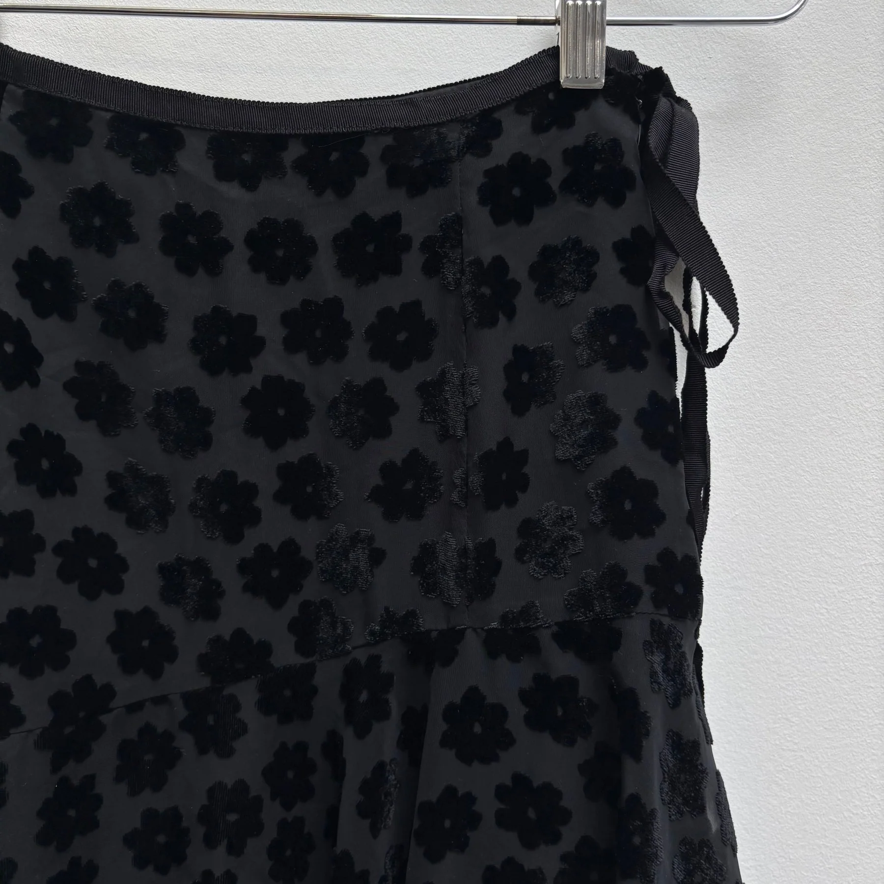 00s Atsuro Tayama Floral Print Asymmetrical Skirt - Image 9