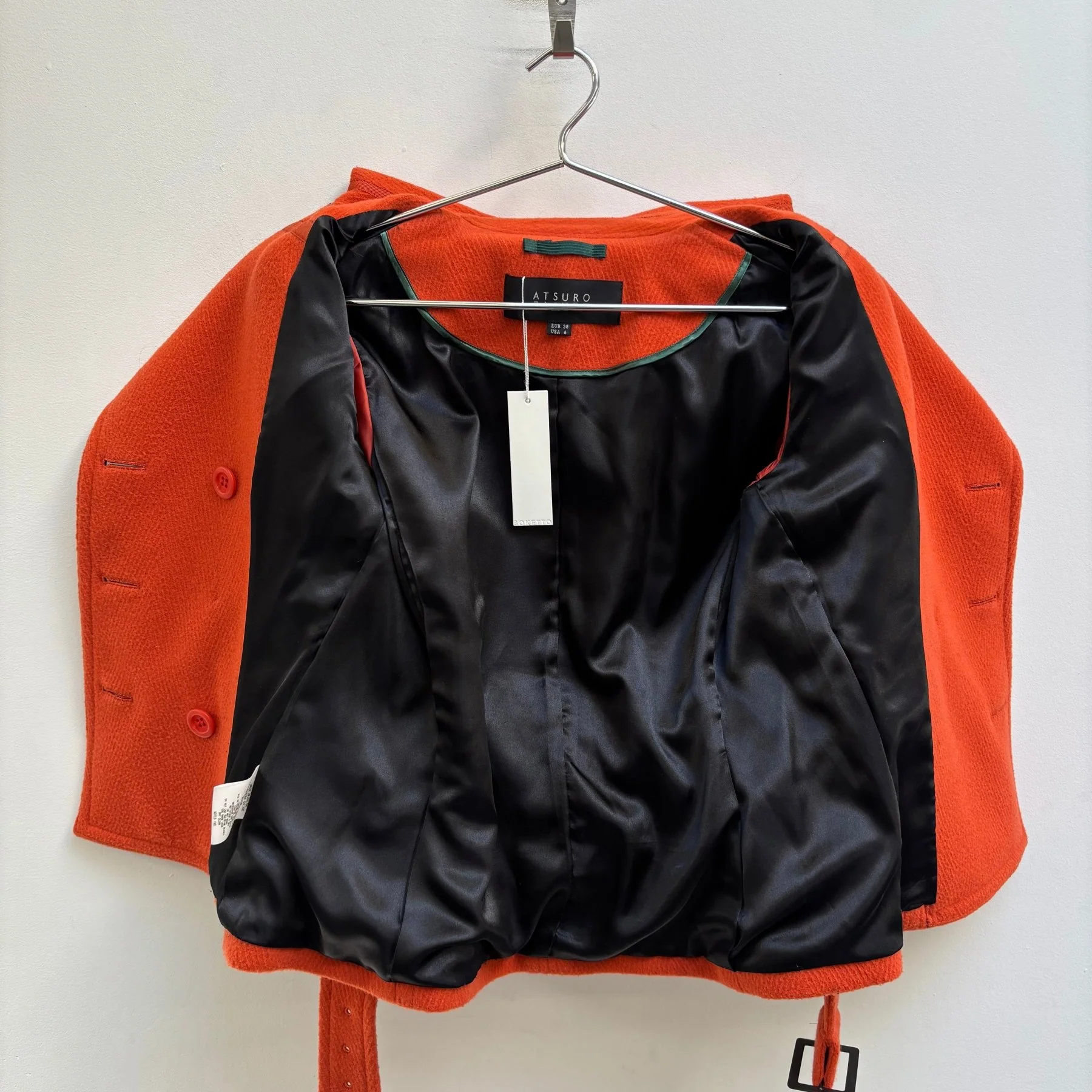 00s Atsuro Tayama Military Top Coat - Image 9