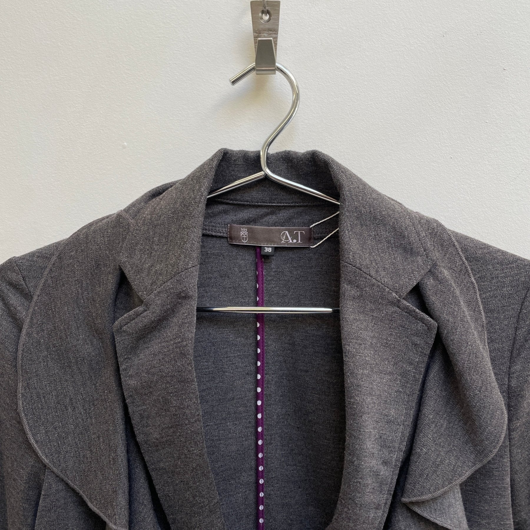 00s Atsuro Tayama Ruffle Trim Blazer - Image 3