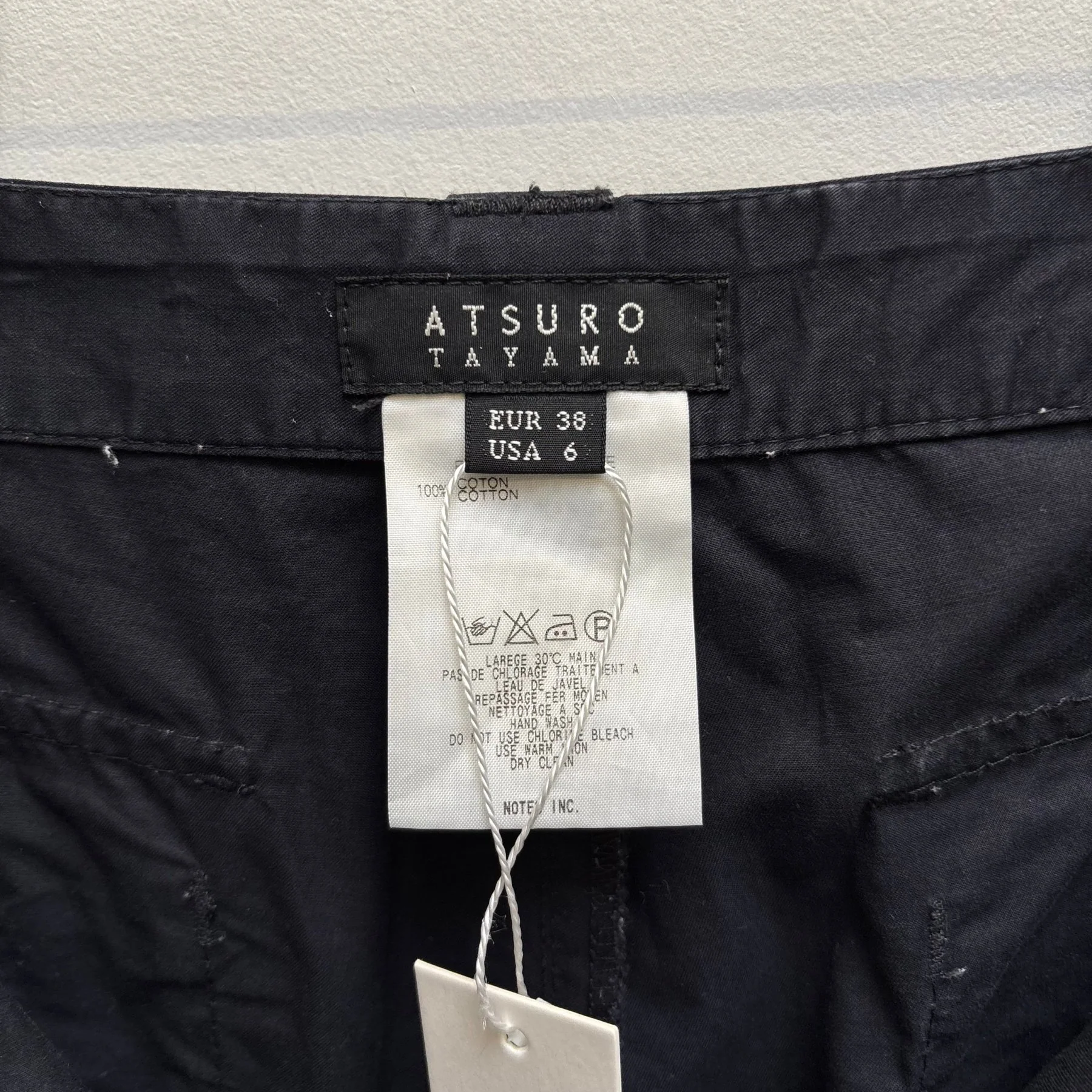 00s Atsuro Tayama Wide Leg Cargo Pants - Image 13