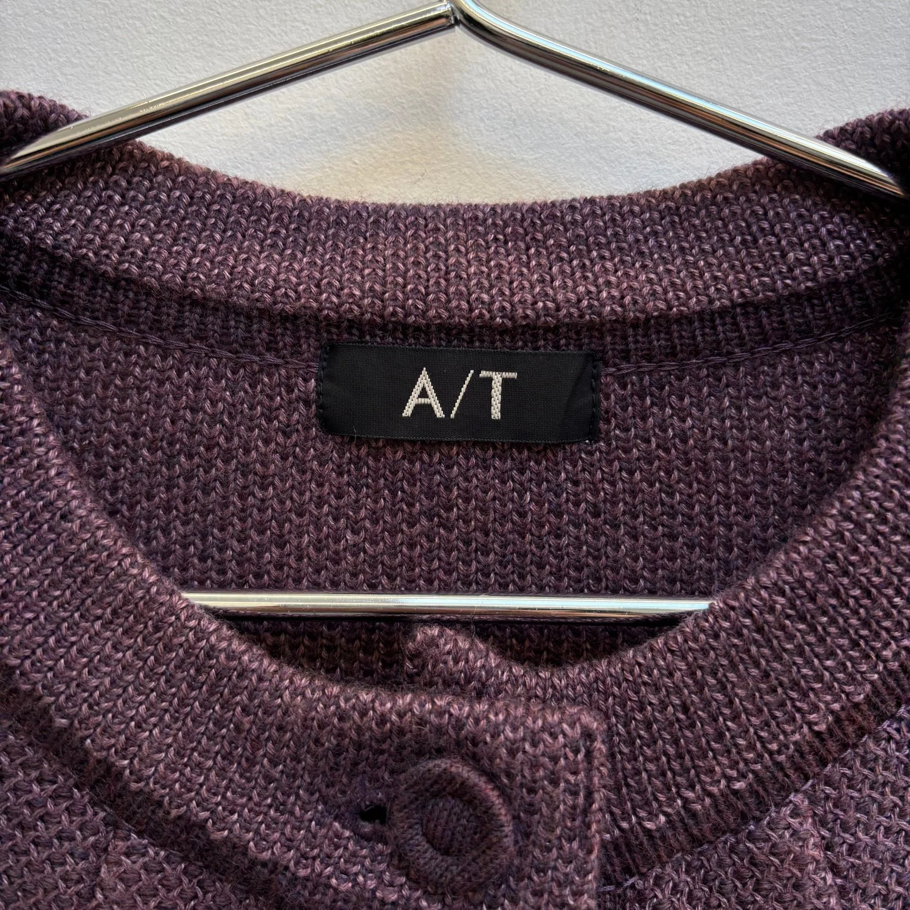 00s Atsuro Tayama Wool Knit Cropped Cardigan - Image 10
