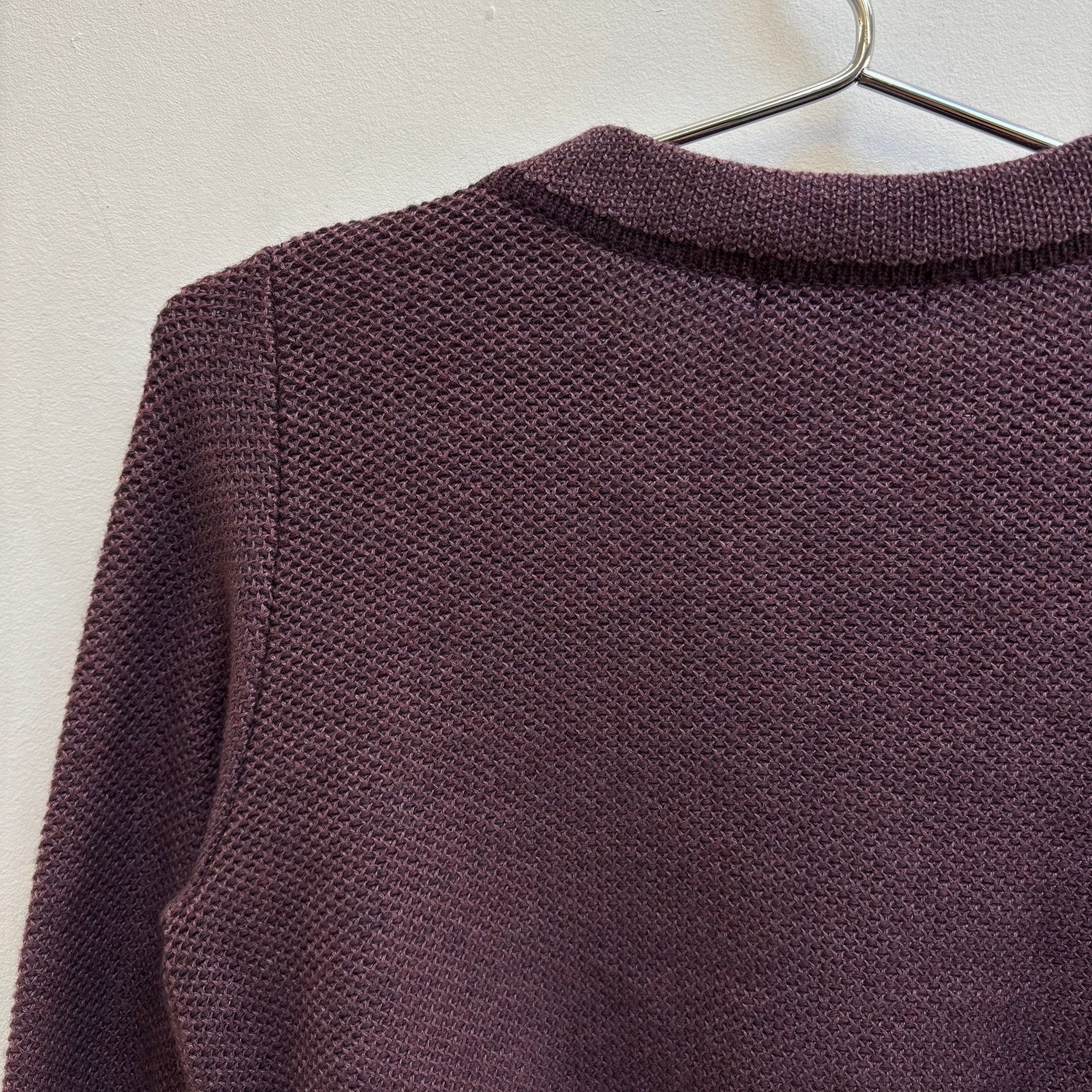 00s Atsuro Tayama Wool Knit Cropped Cardigan - Image 8