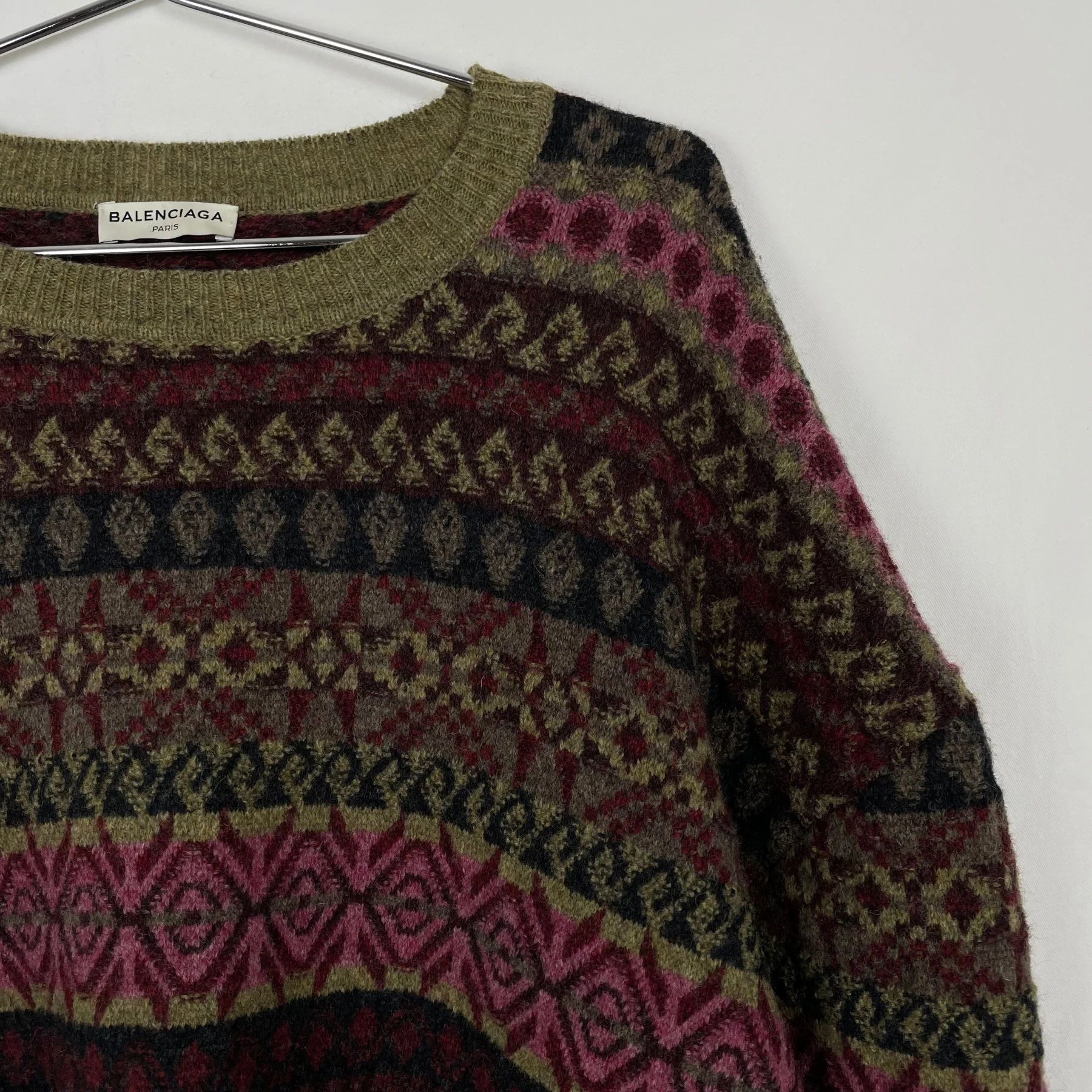 00s Balenciaga Distressed Knit Jumper - Image 5