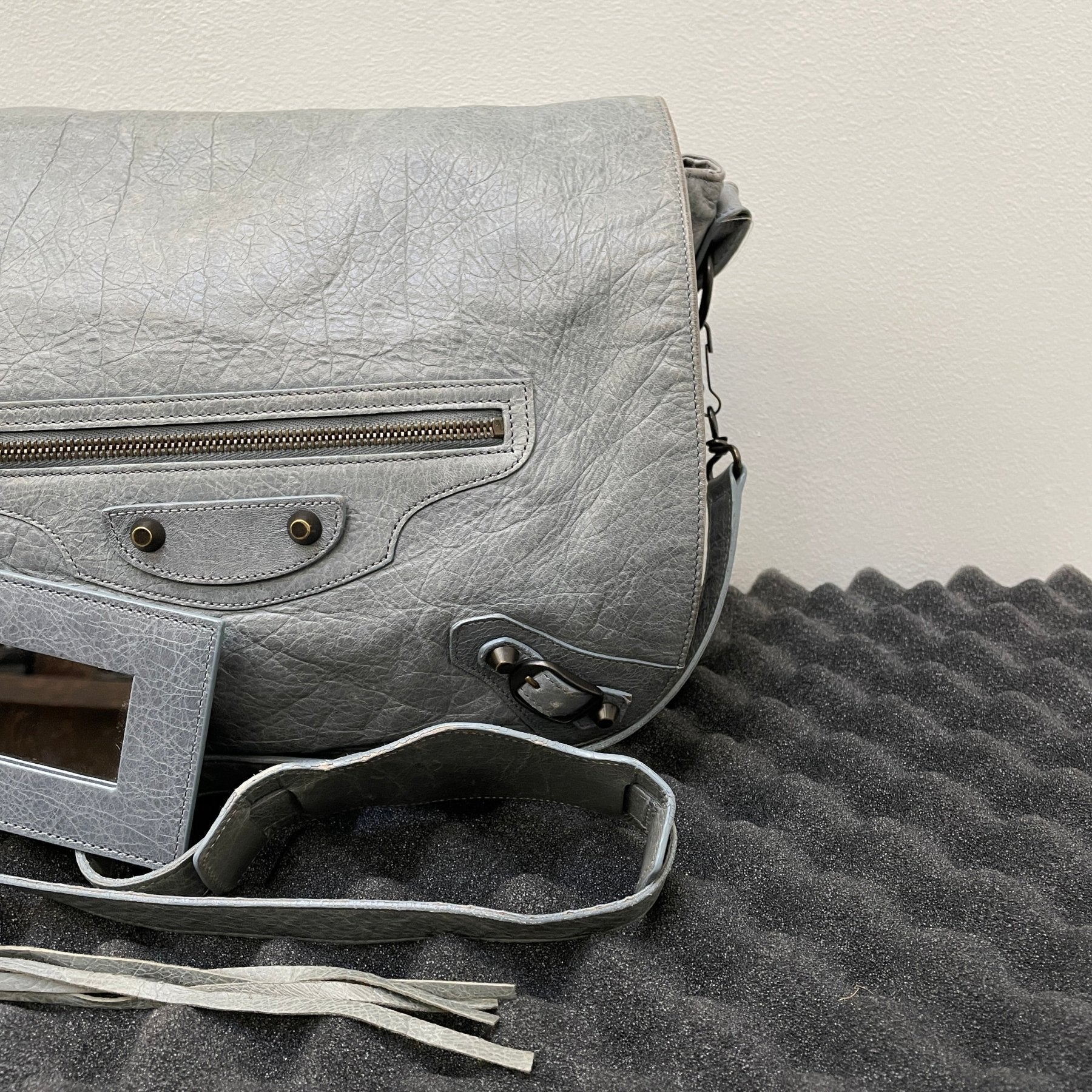 00s Balenciaga Moto Cross Messenger Bag - Image 6