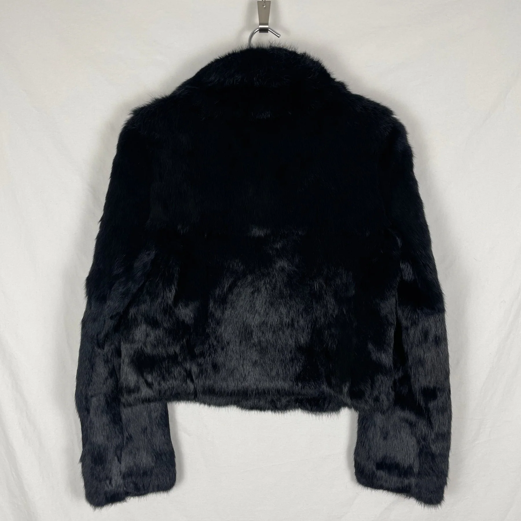 00s Barbie Rabbit Fur Cropped Jacket - Image 3