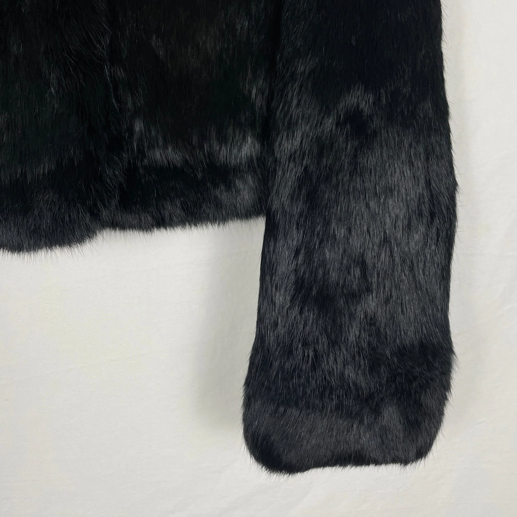 00s Barbie Rabbit Fur Cropped Jacket - Image 7