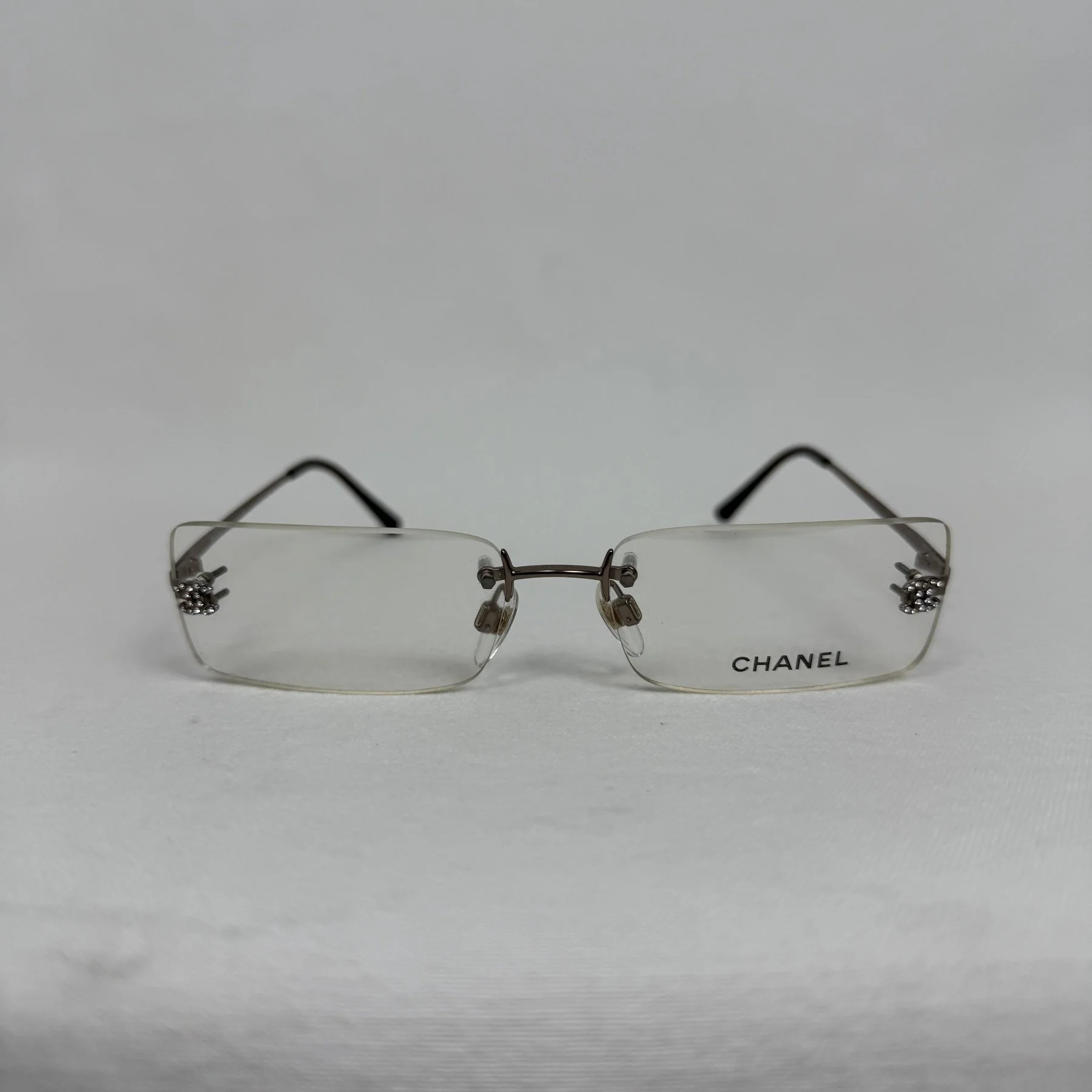 00s Chanel Frameless Optical Glasses - Image 3