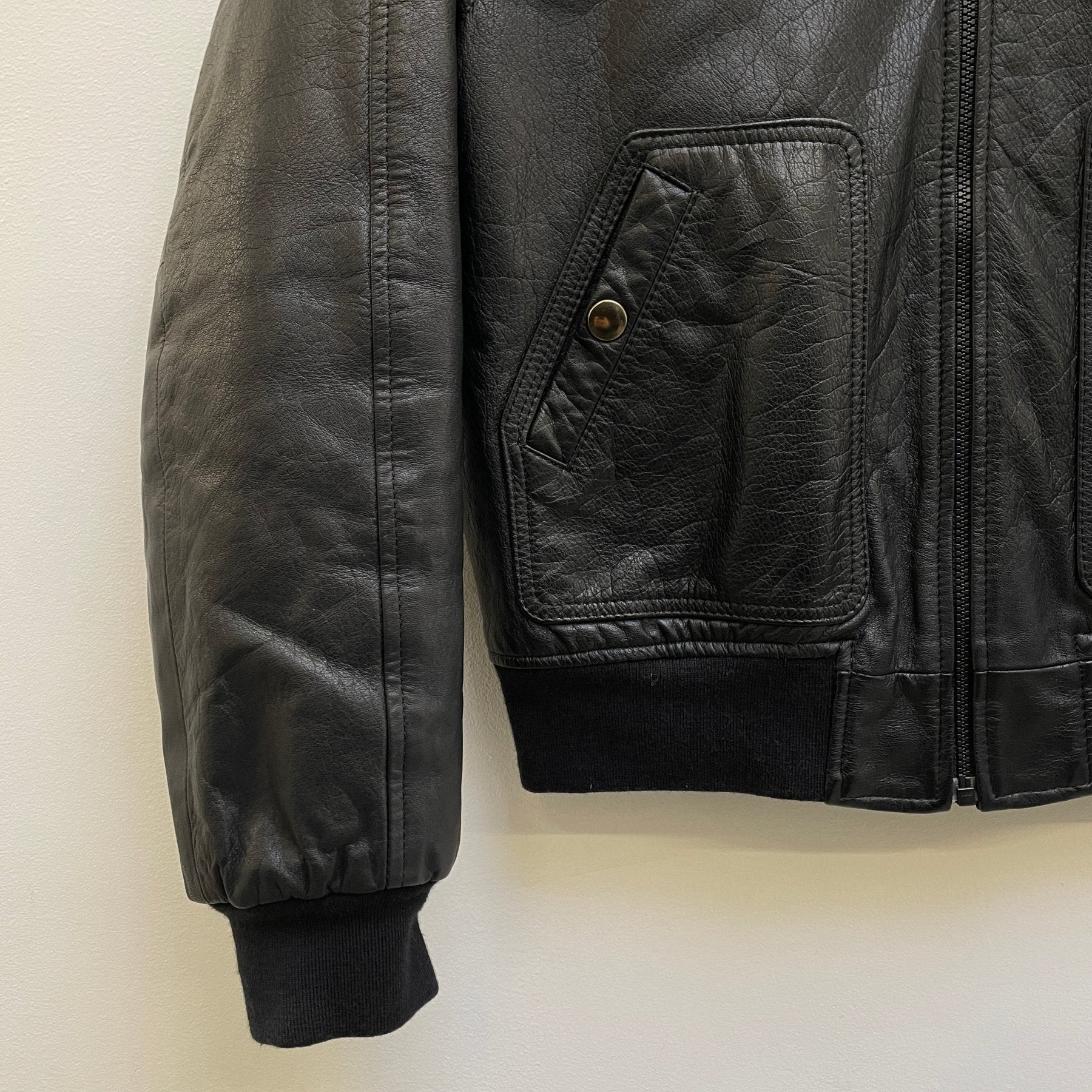 00s Christophe Lemaire Leather Jacket - Image 5
