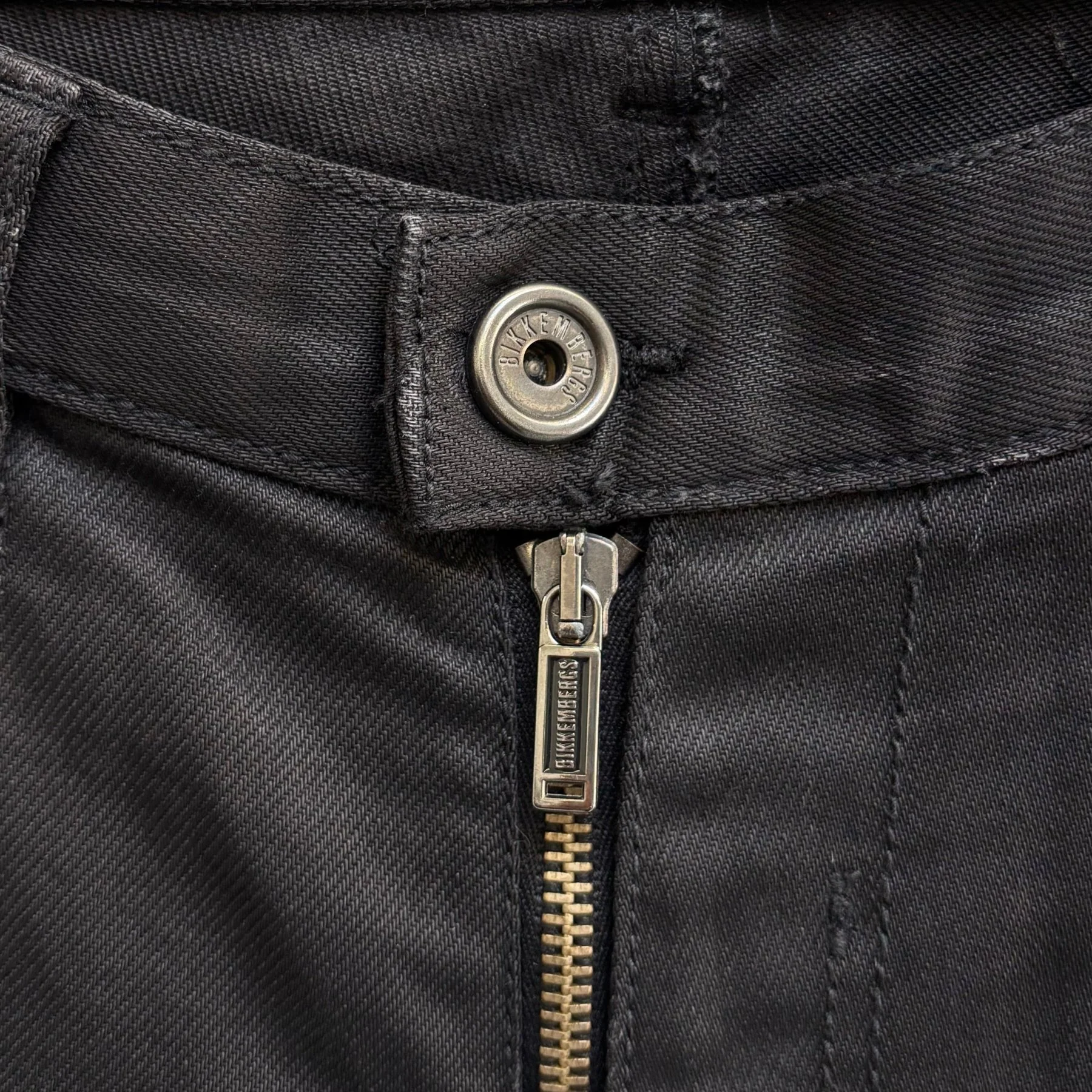 00s Dirk Bikkembergs Distressed Waxed Skinny Jeans - Image 7