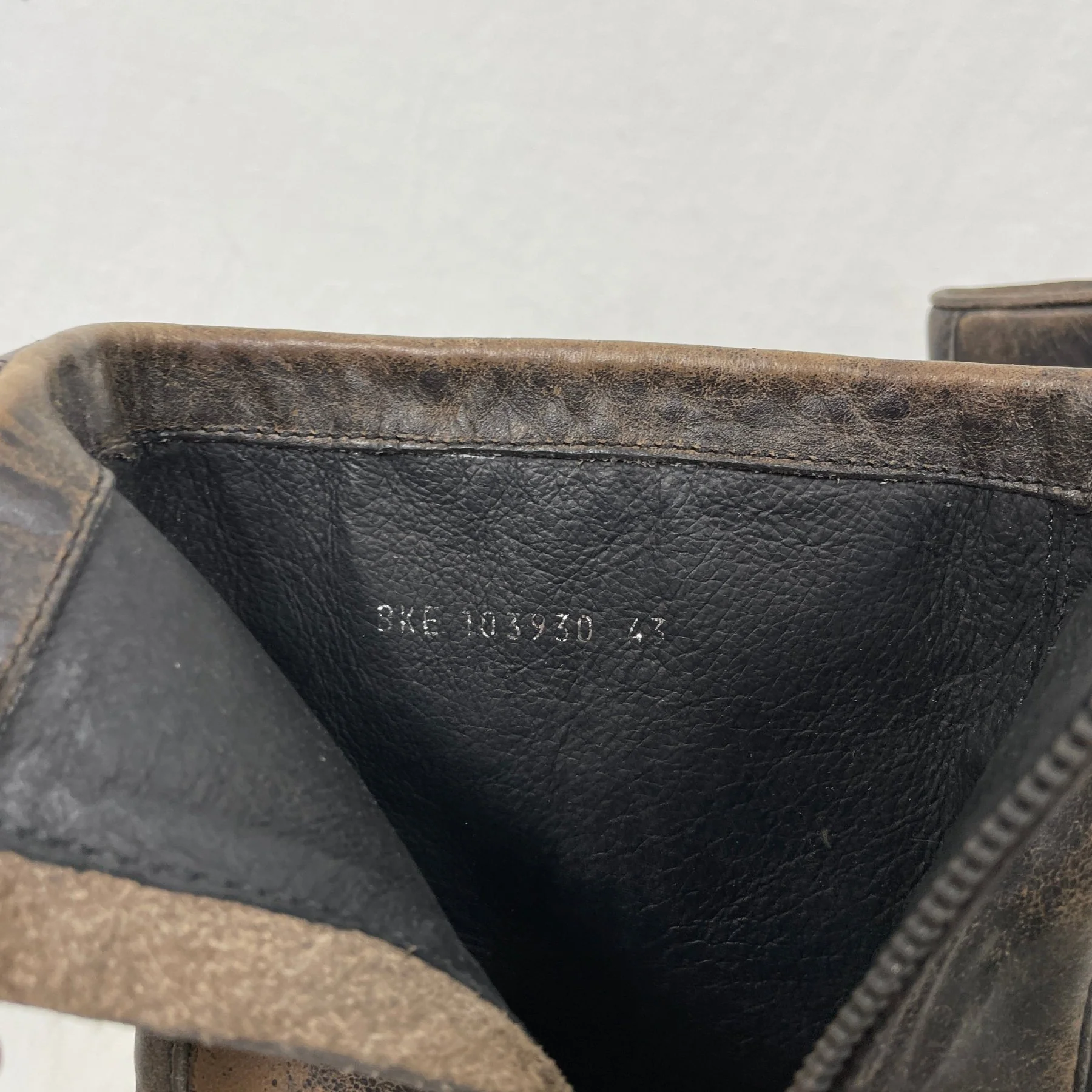 00s Dirk Bikkembergs Distressed Zip Boots - Image 9
