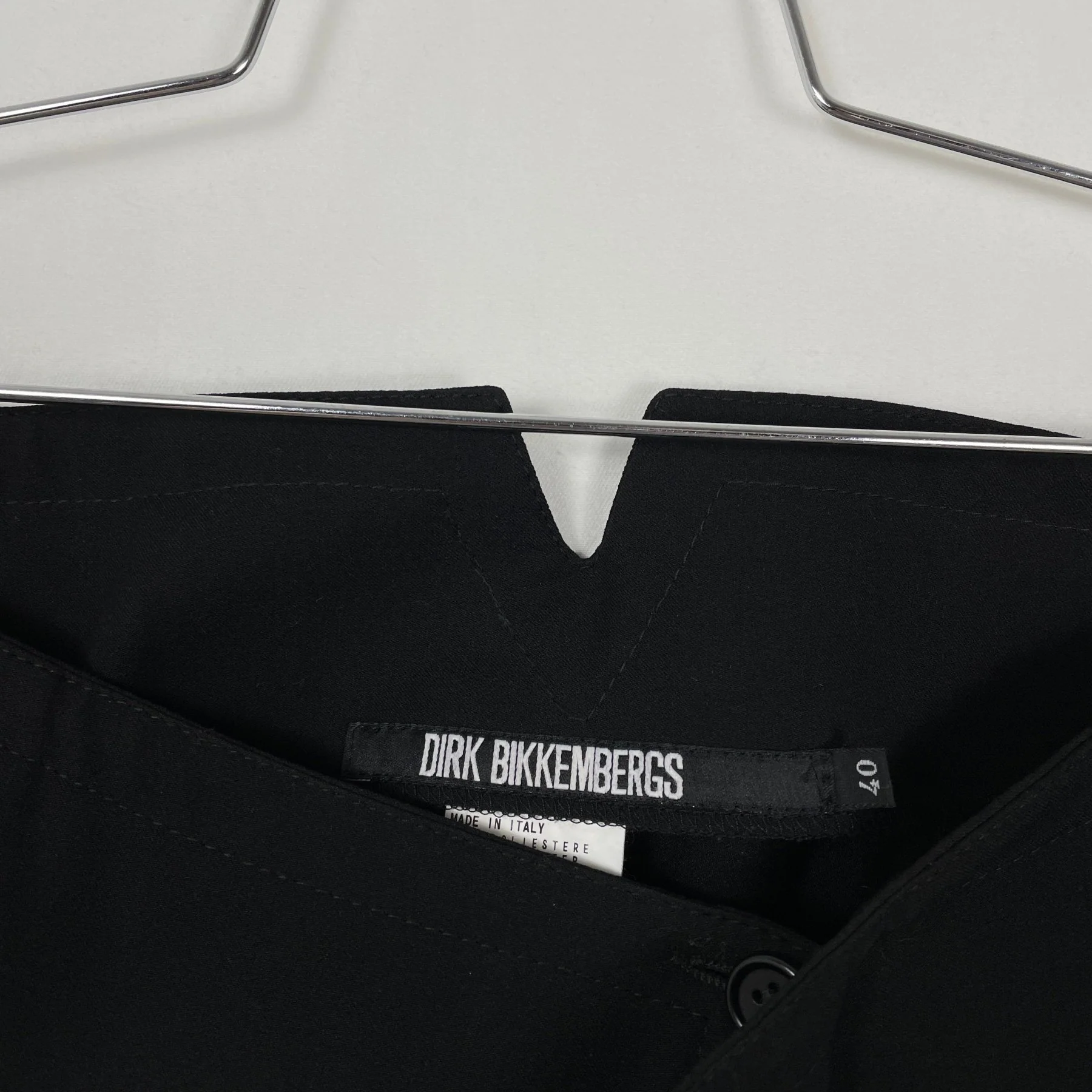 00s Dirk Bikkembergs Wrap Skirt - Image 8