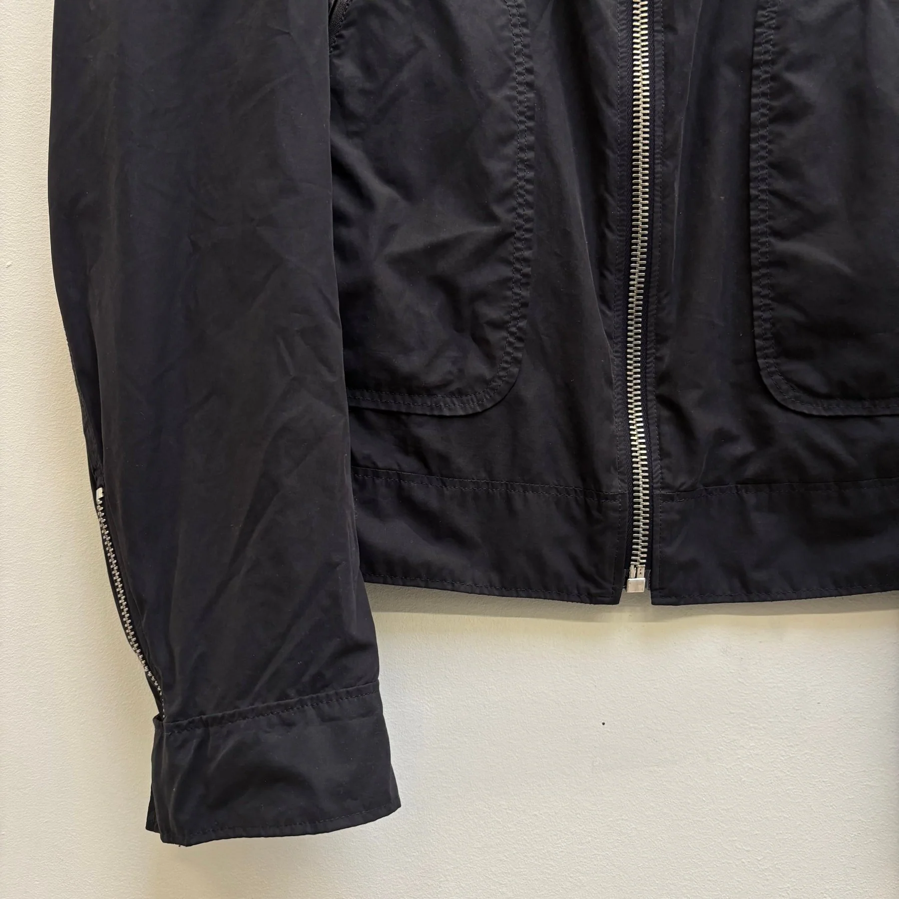 00s Dolce & Gabbana Biker Bomber Jacket - Image 5