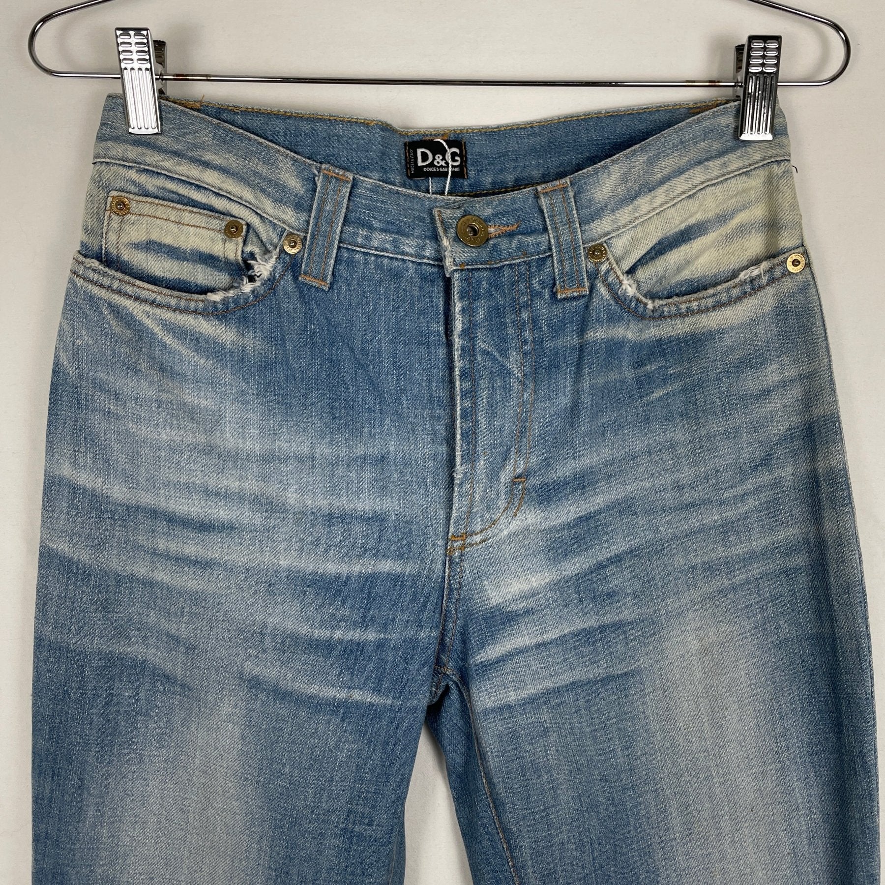 00s Dolce & Gabbana Boot Cut Jeans - Image 5