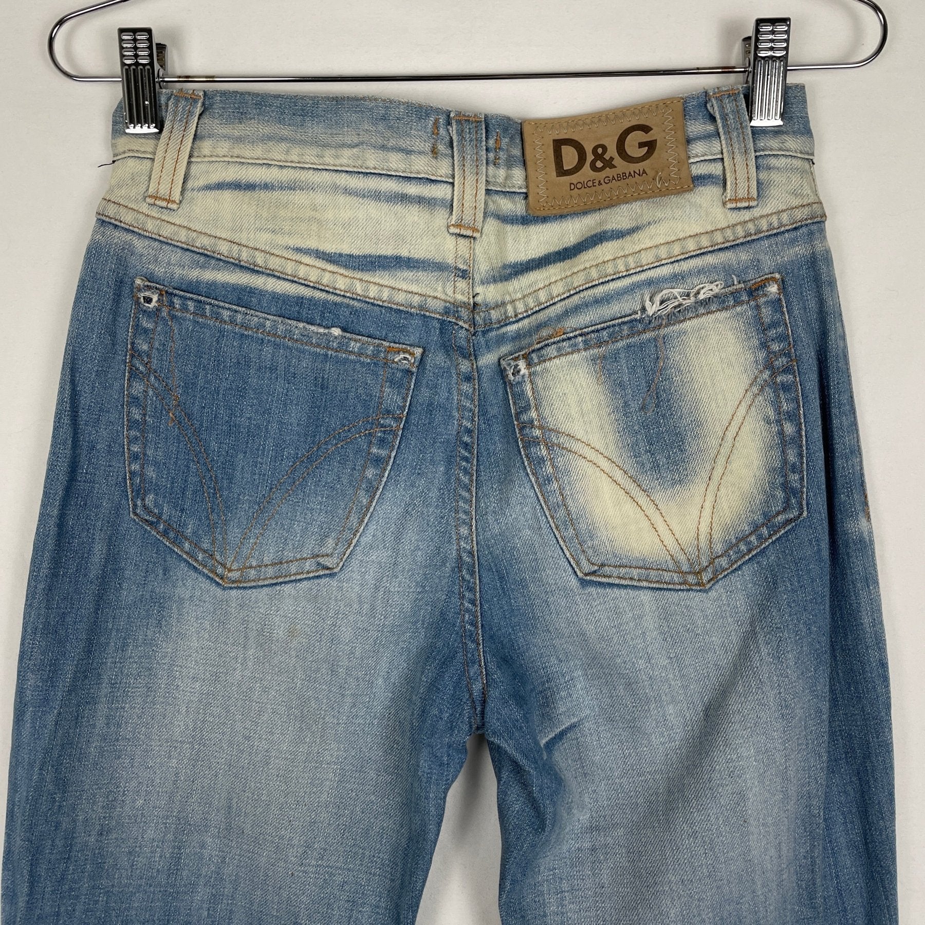 00s Dolce & Gabbana Boot Cut Jeans - Image 7
