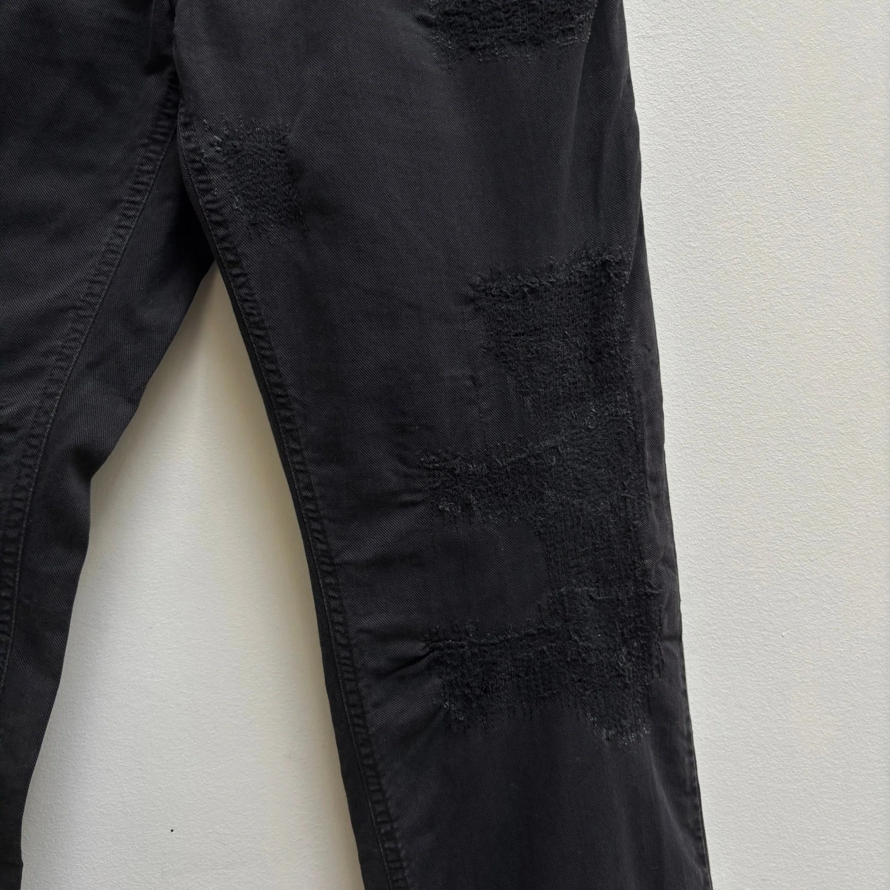 00s Dolce & Gabbana Cropped Distressed Jeans - Image 7