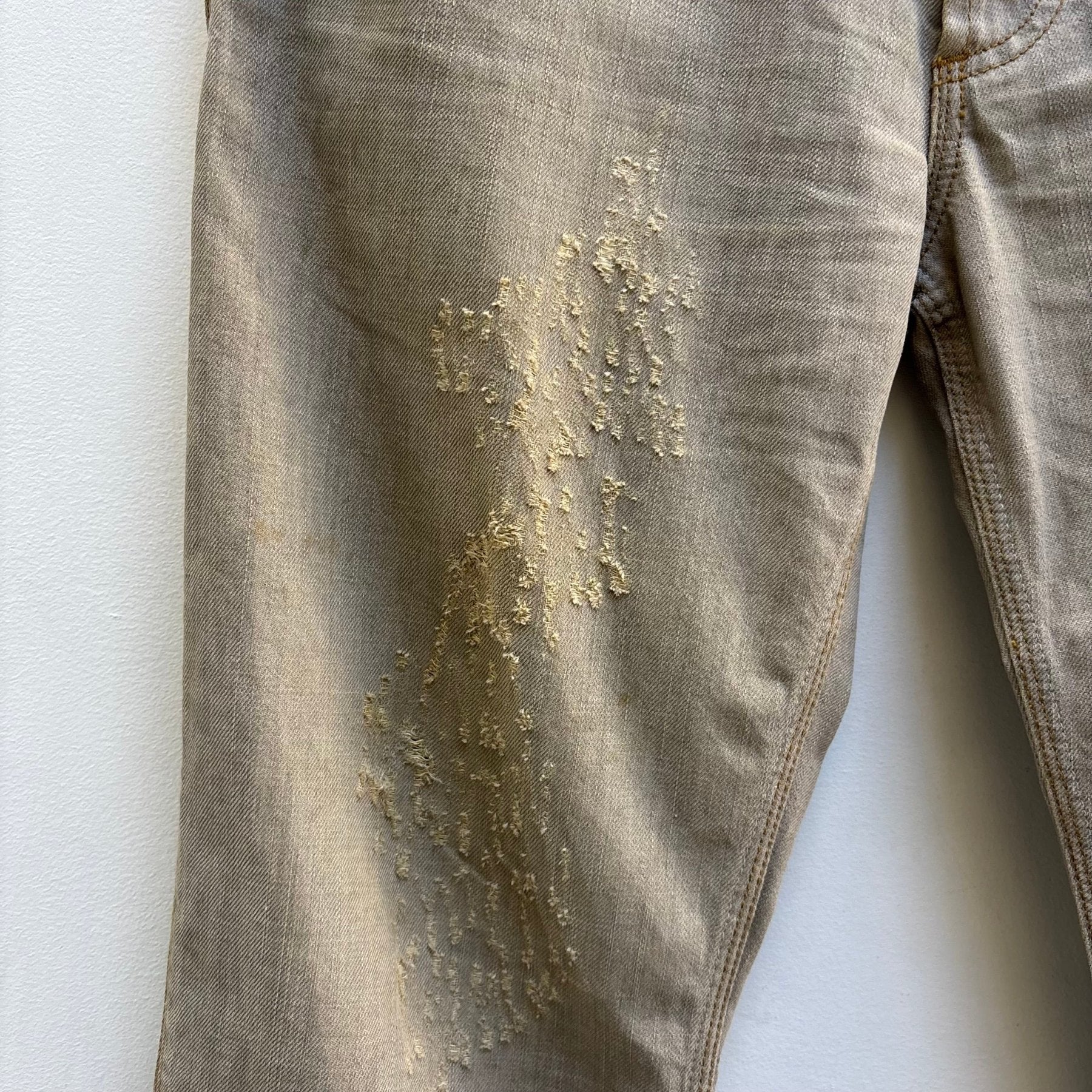 00s Dolce & Gabbana Distressed Jeans - Image 5