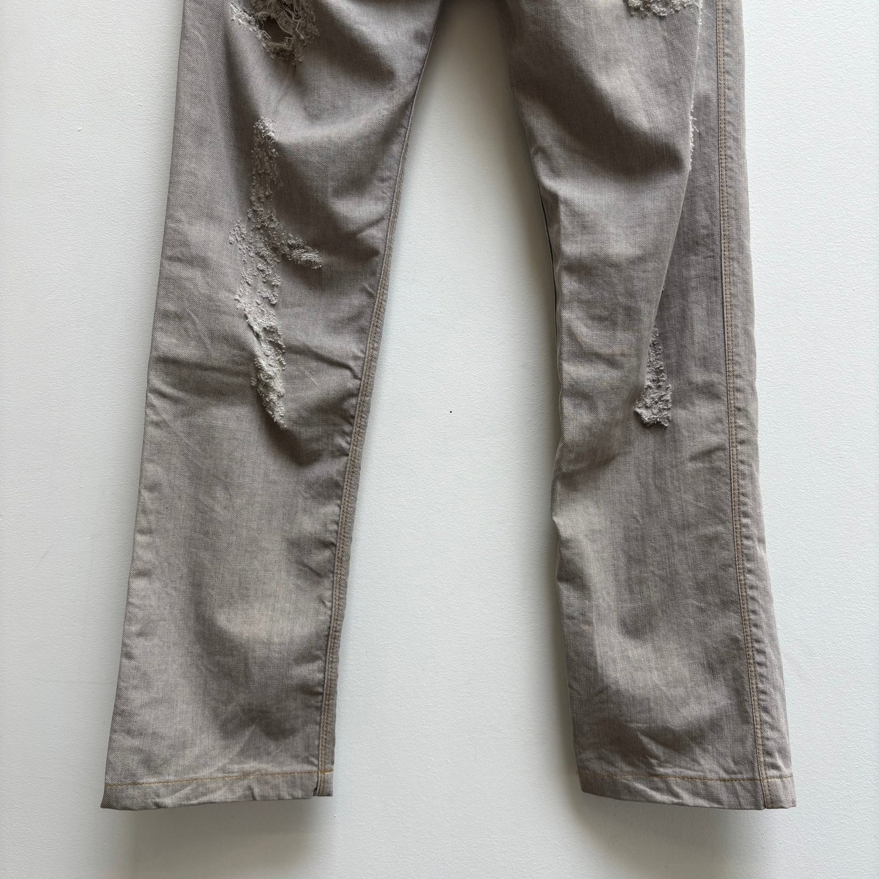 00s Dolce & Gabbana Distressed Ripped Jeans - Image 10