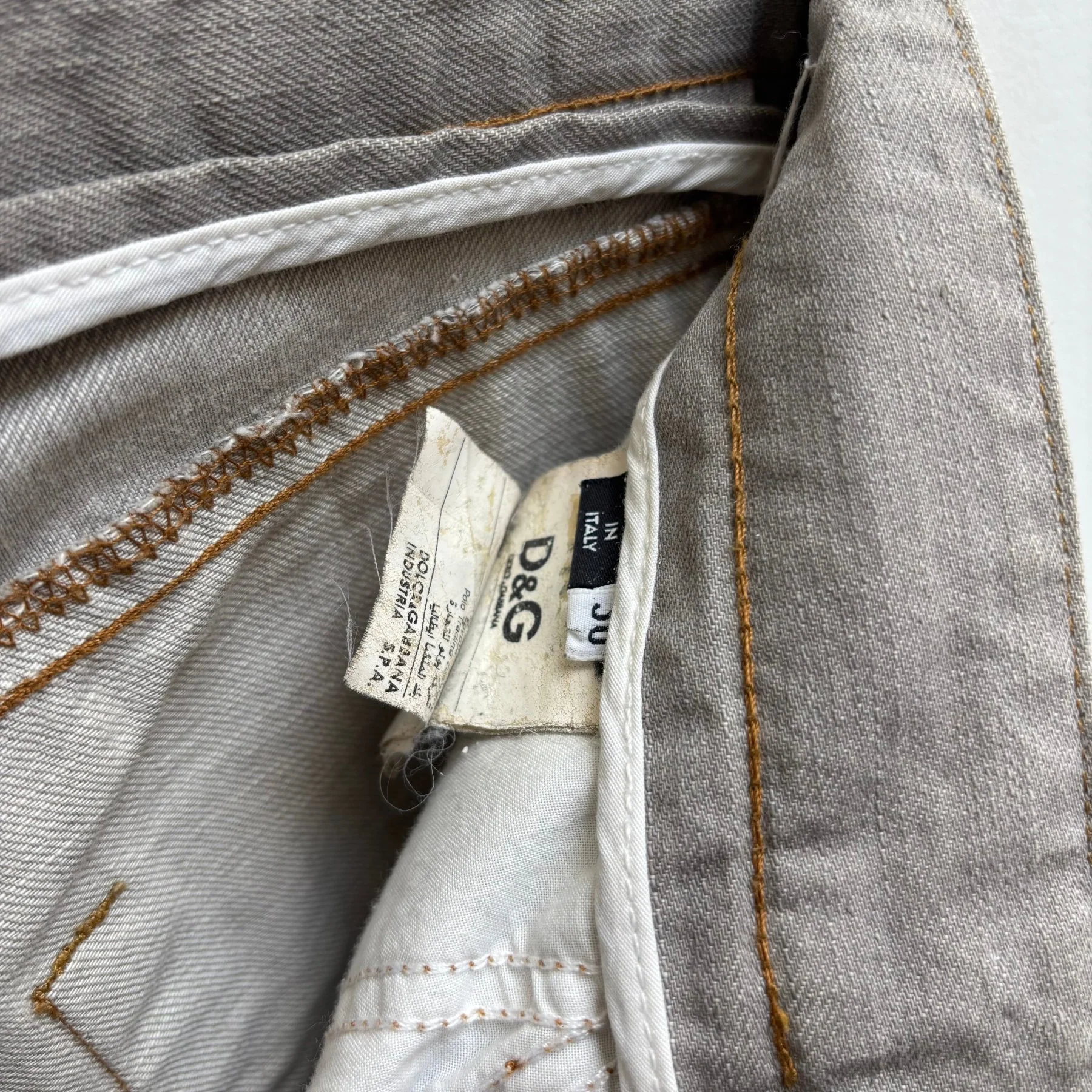 00s Dolce & Gabbana Distressed Ripped Jeans - Image 15