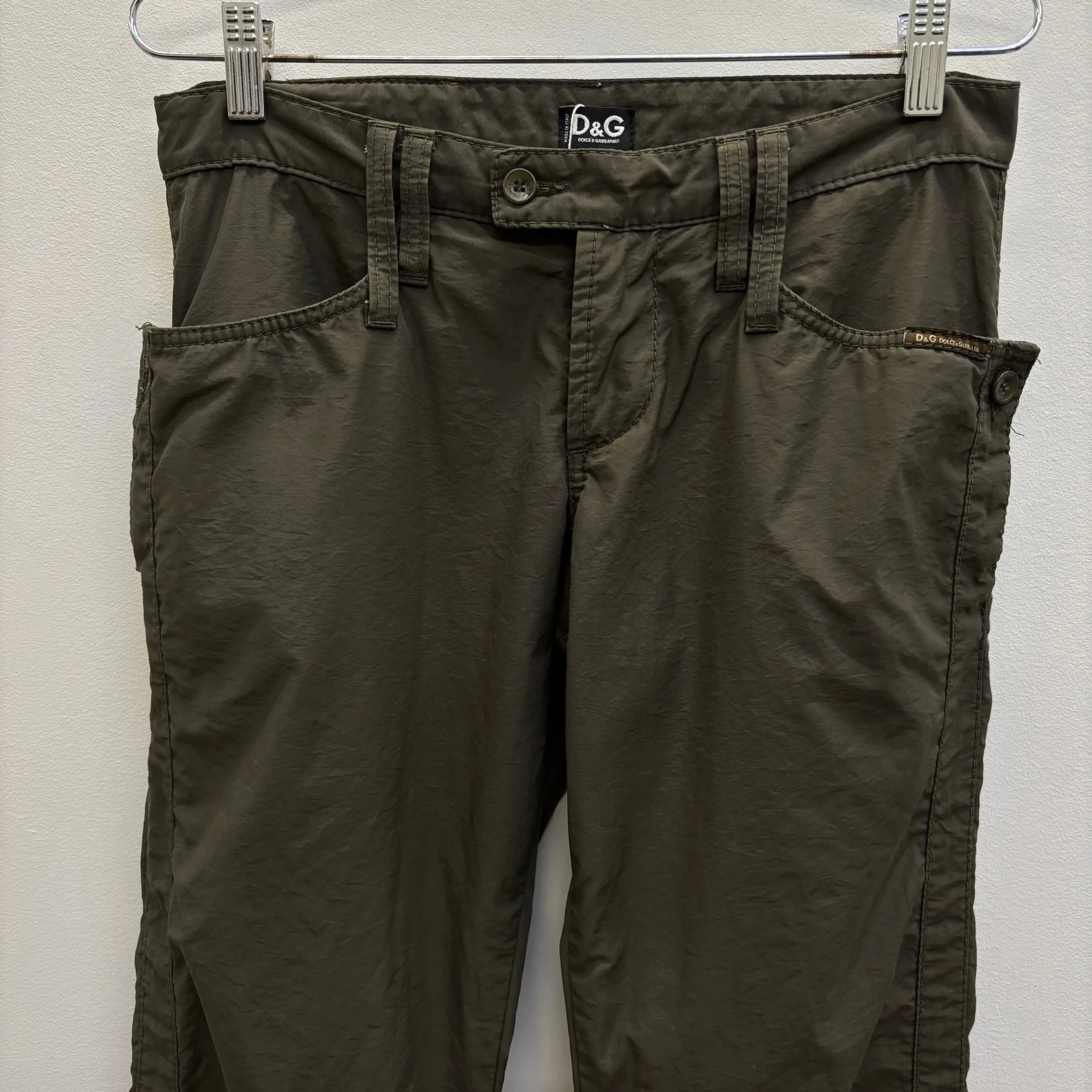 00s Dolce & Gabbana Military Cargo Pants - Image 3