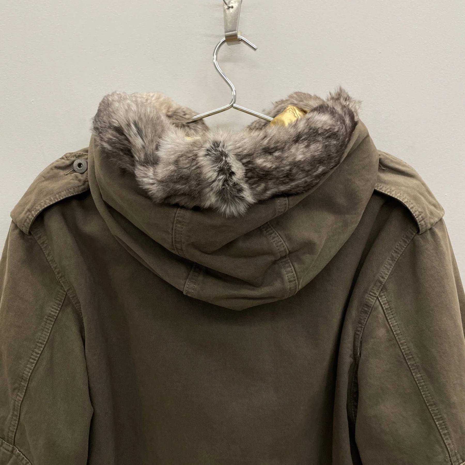 00s Dolce & Gabbana Military Style Hooded Parka Jacket - Image 6