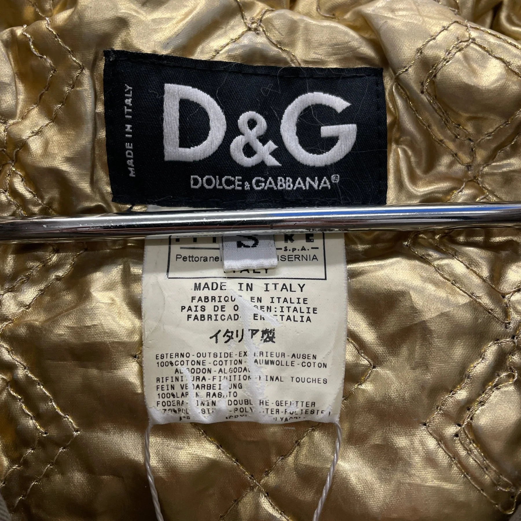 00s Dolce & Gabbana Military Style Hooded Parka Jacket - Image 8