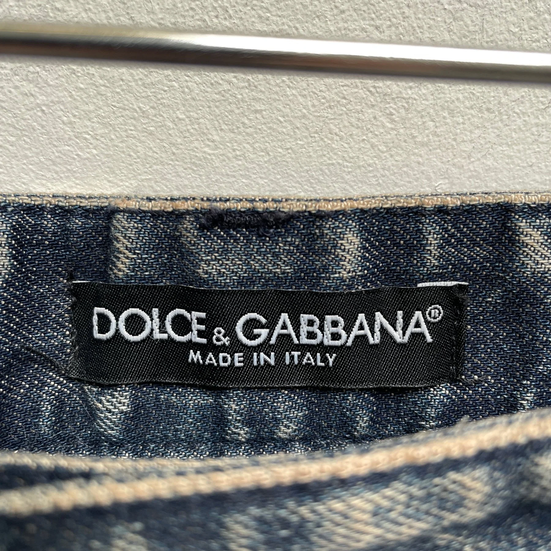 00s Dolce & Gabbana Midwash Reinforced Denim - Image 10