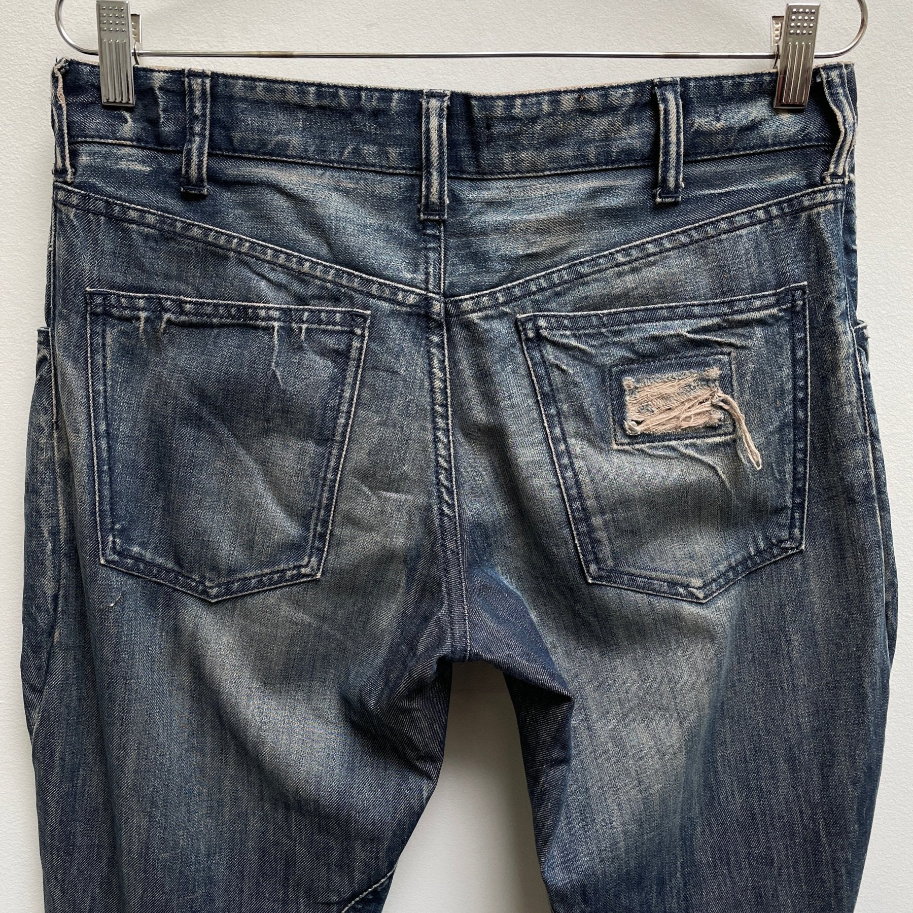 00s Dolce & Gabbana Midwash Reinforced Denim - Image 7