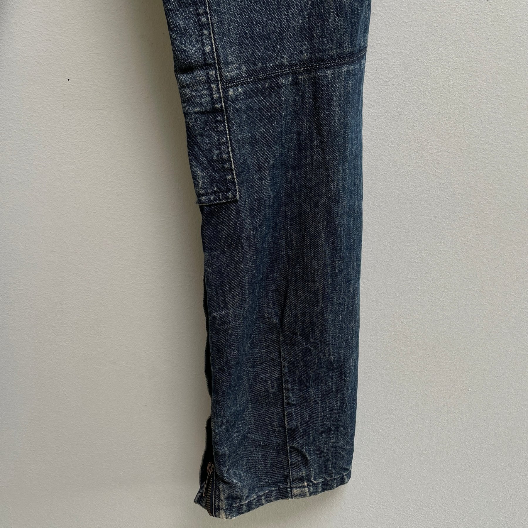 00s Dolce & Gabbana Midwash Reinforced Denim - Image 9