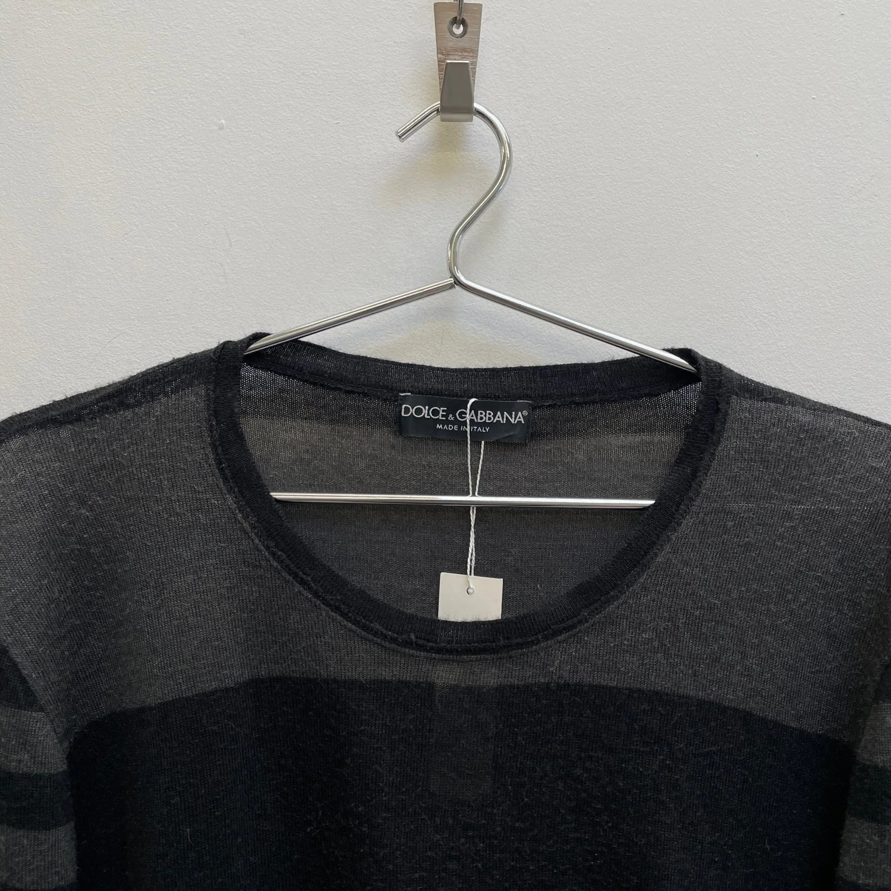 00s Dolce & Gabbana Striped Sweater - Image 3
