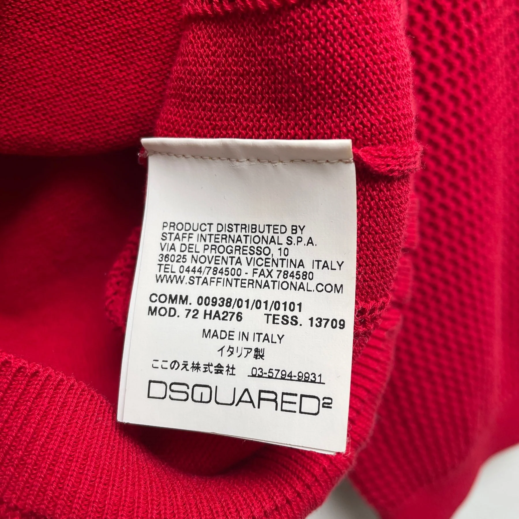 00s Dsquared2 Knit Mesh Sleeve Cardigan - Image 10