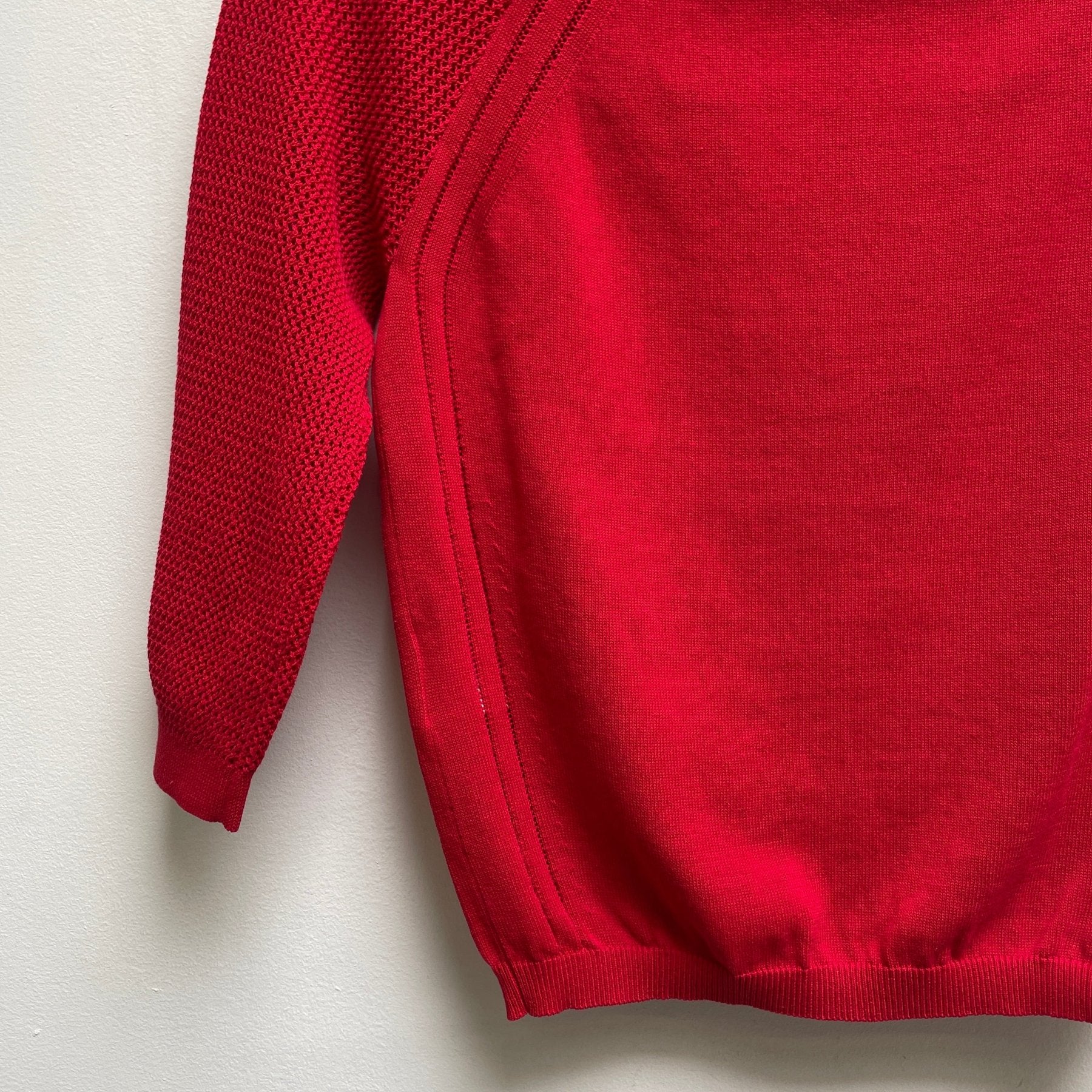 00s Dsquared2 Knit Mesh Sleeve Cardigan - Image 8