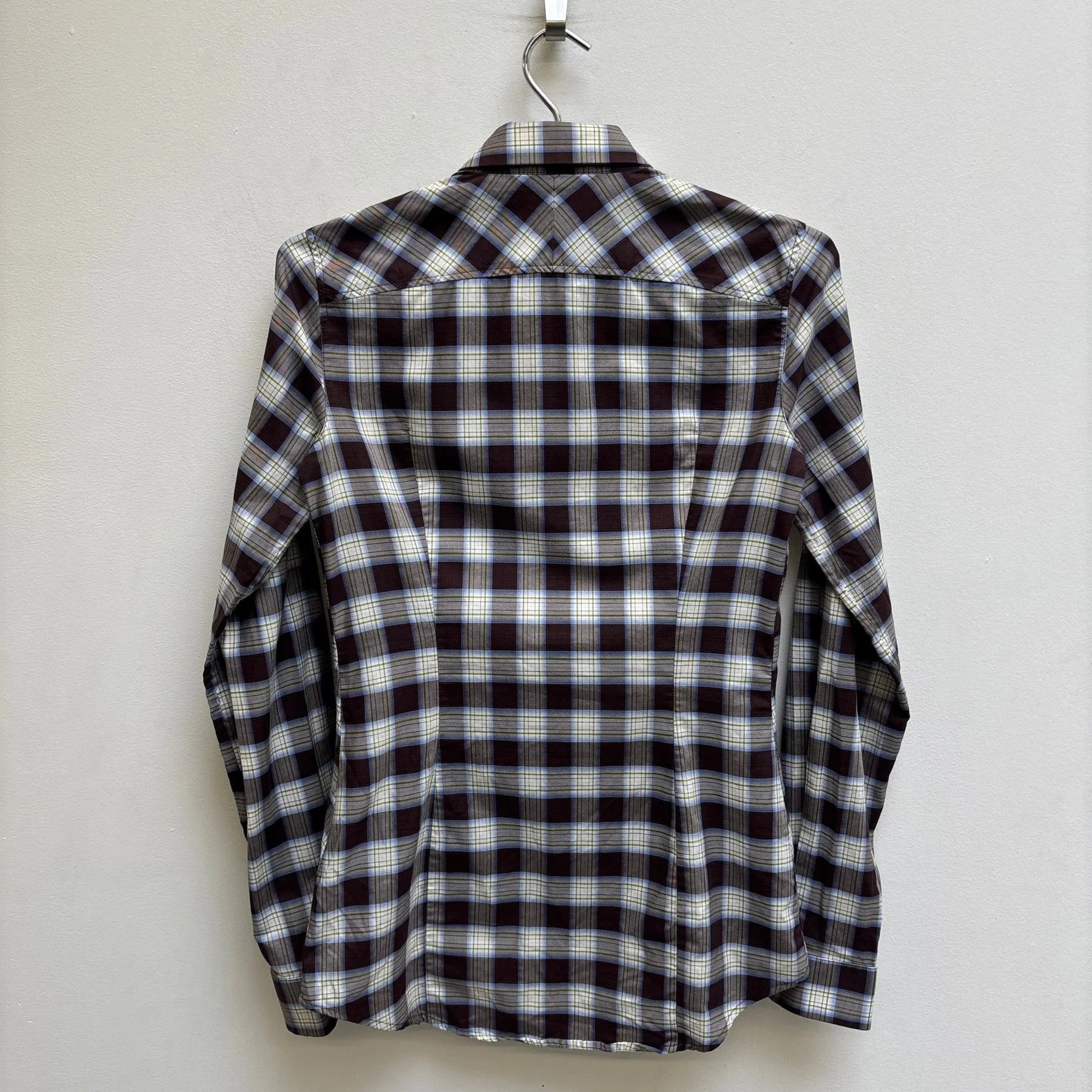 00s Dsquared2 Plaid Dress Shirt - Image 2