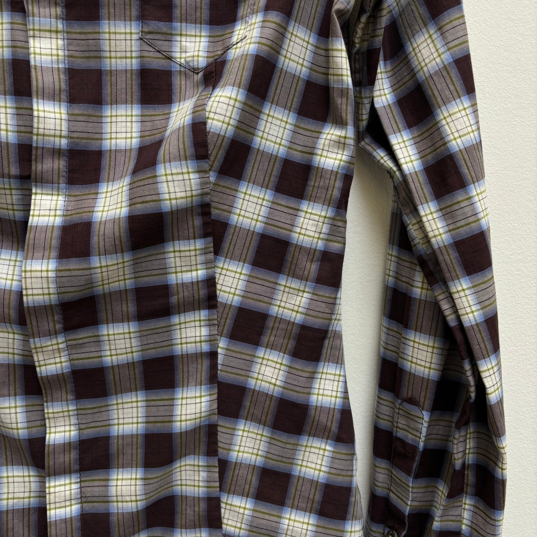 00s Dsquared2 Plaid Dress Shirt - Image 5