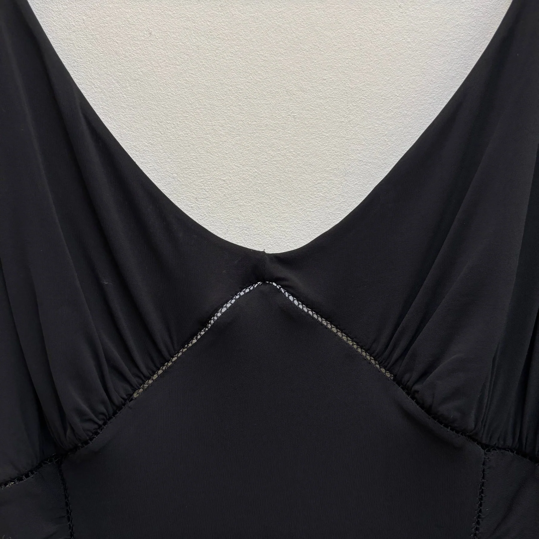 00s Gucci Ruched Draped Back Tank Top - Image 6