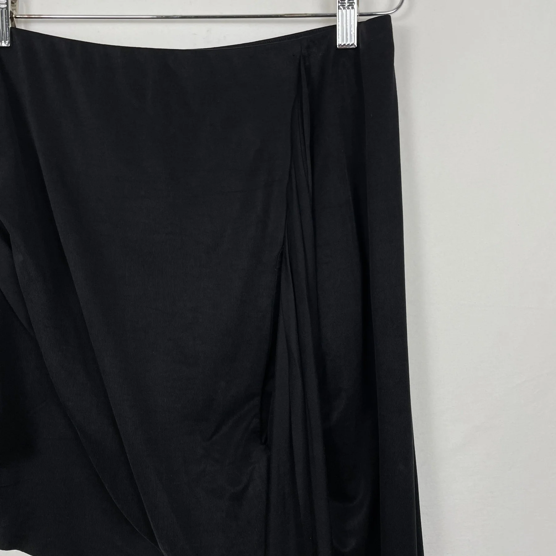 00s Helmut Lang Asymmetric Slash Skirt - Image 5