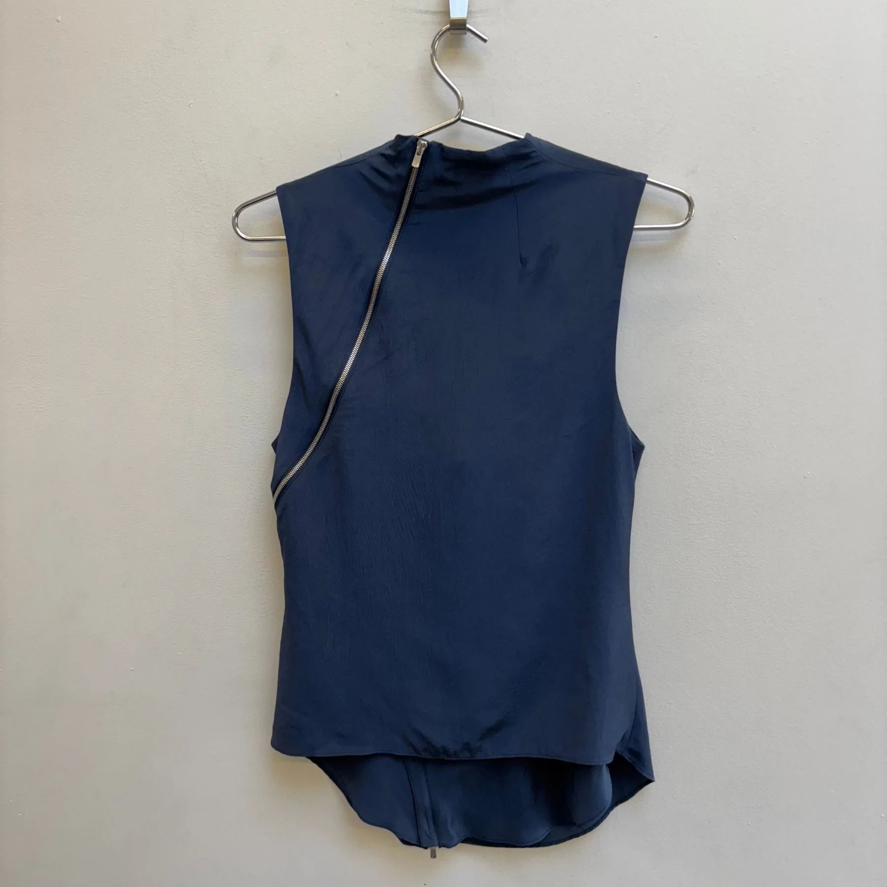 00s Helmut Lang (Lang Era) Tornado Zip Top - Image 2