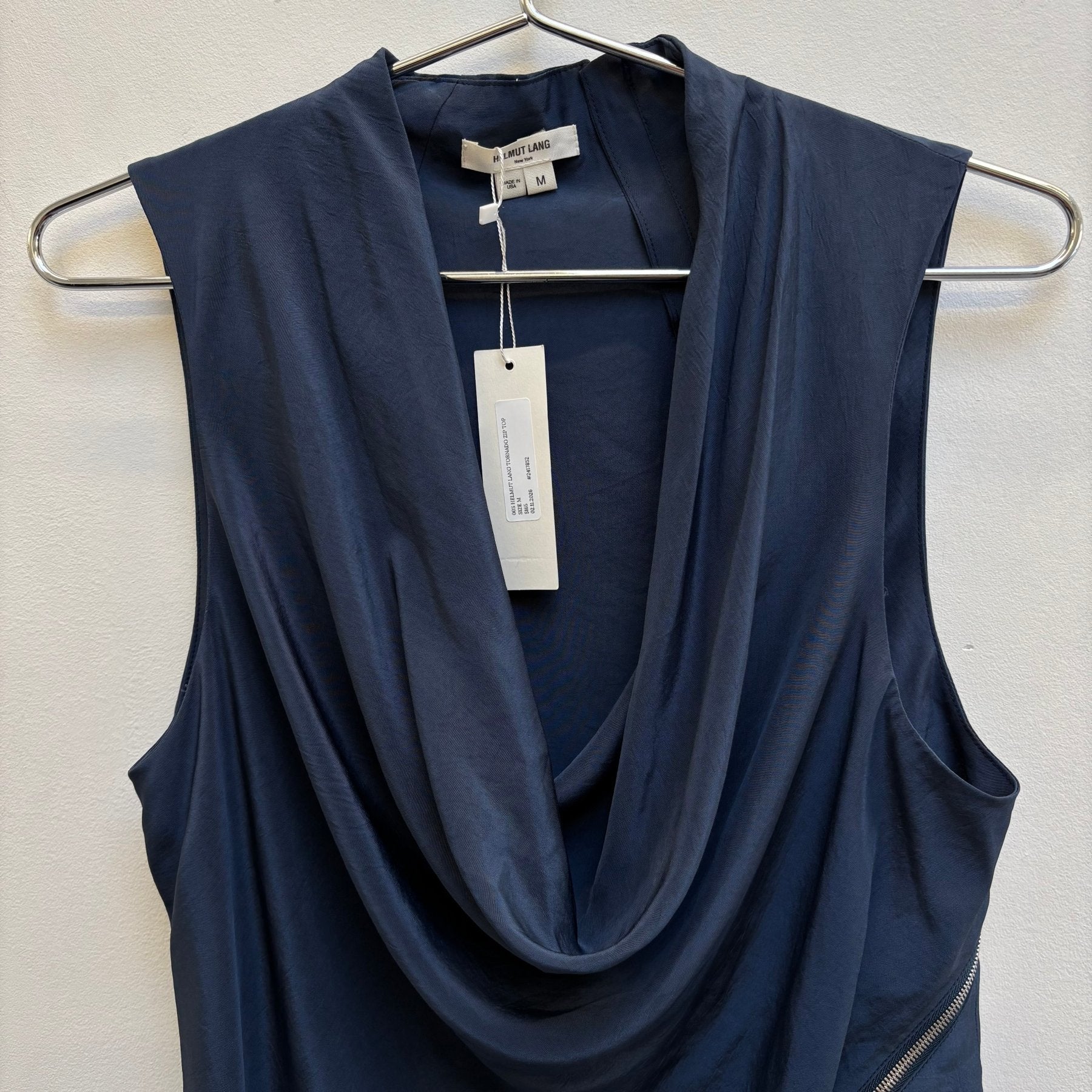 00s Helmut Lang (Lang Era) Tornado Zip Top - Image 3