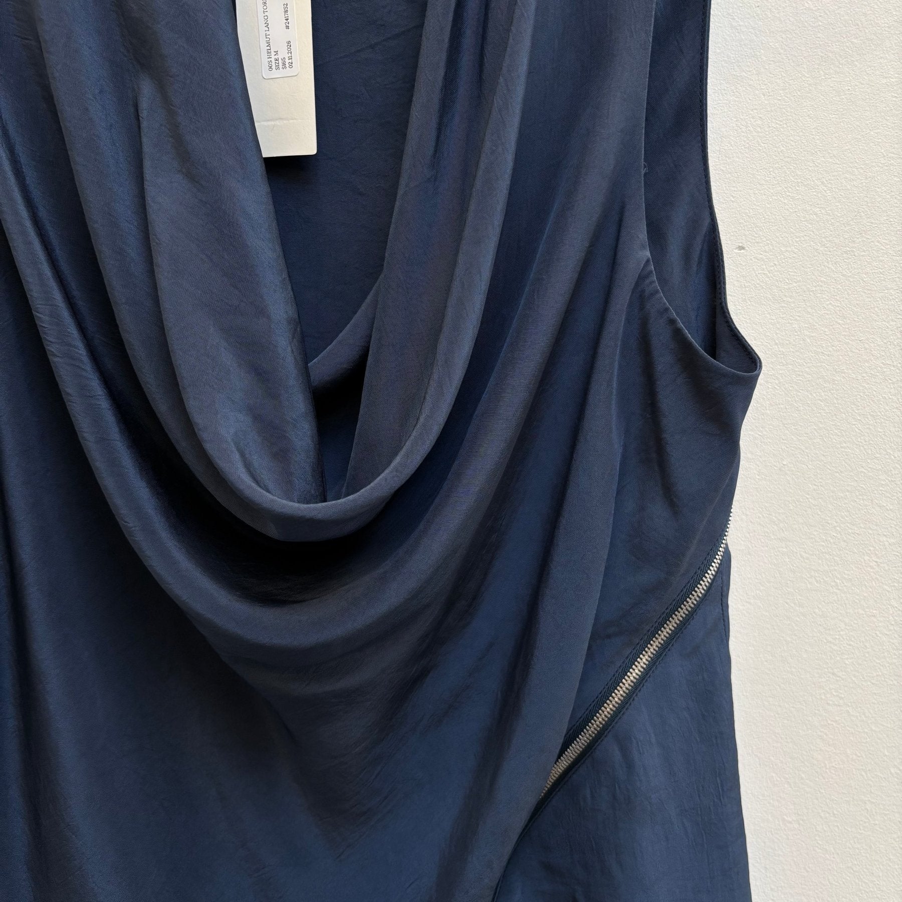 00s Helmut Lang (Lang Era) Tornado Zip Top - Image 4