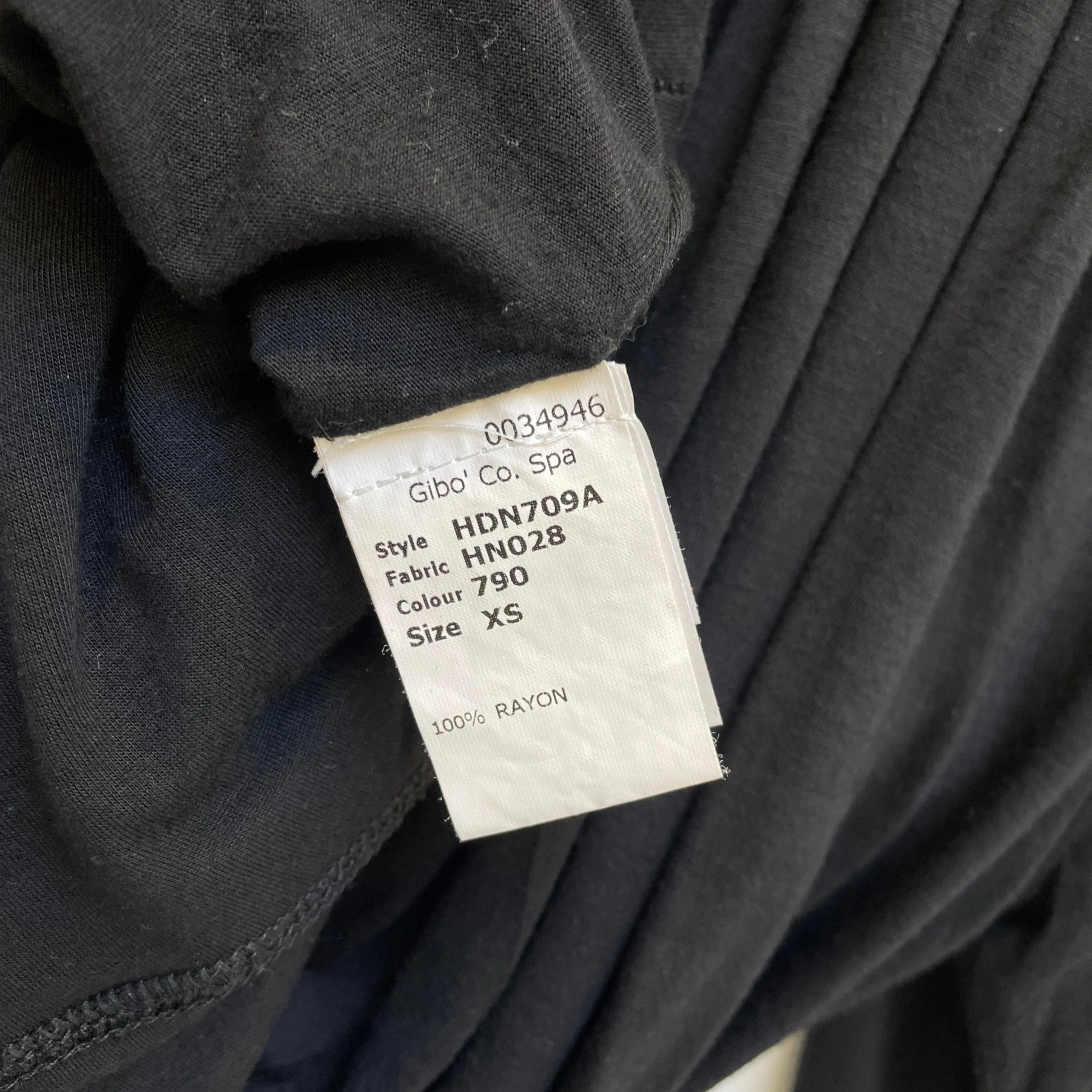 00s Hussein Chalayan Gathered Longsleeve Top - Image 8