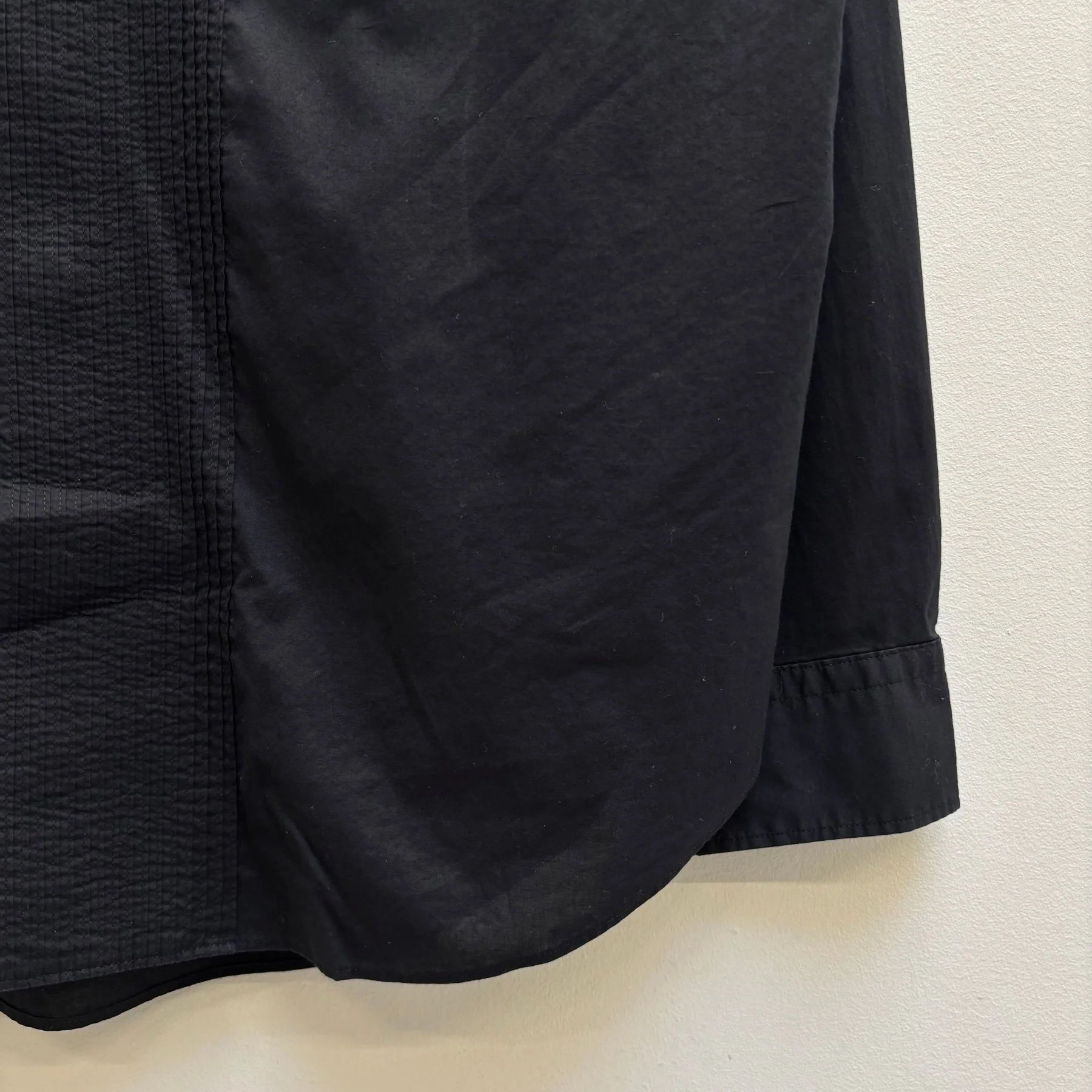 00s Issey Miyake Pleated Front Button Up Blouse - Image 6