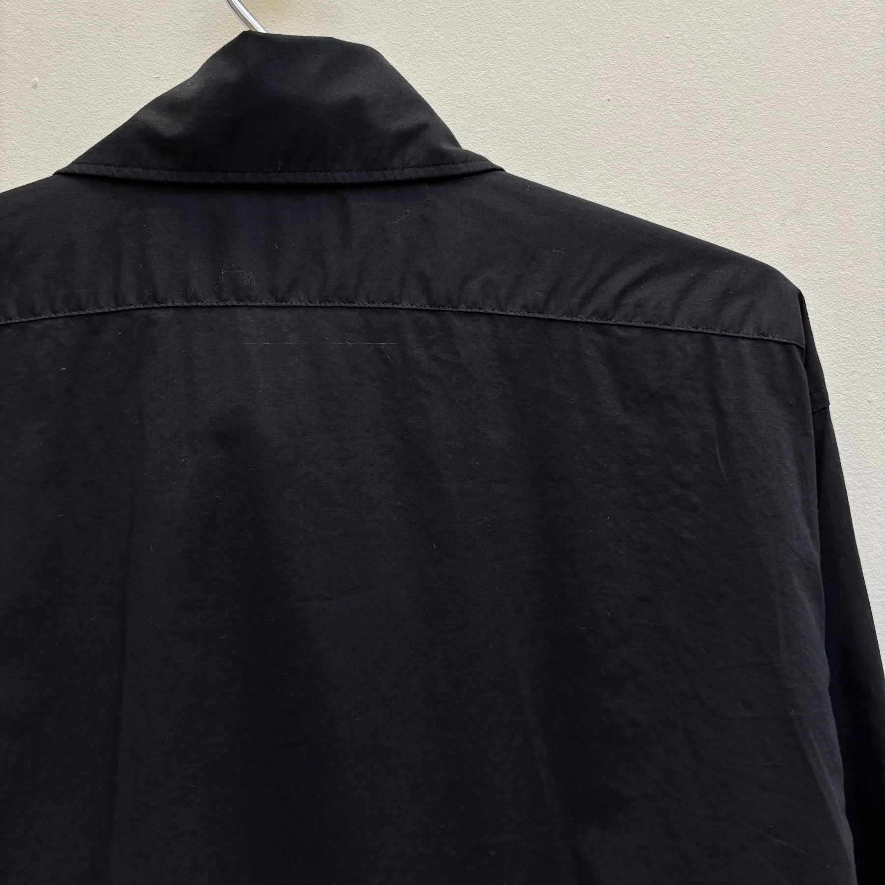 00s Issey Miyake Pleated Front Button Up Blouse - Image 7