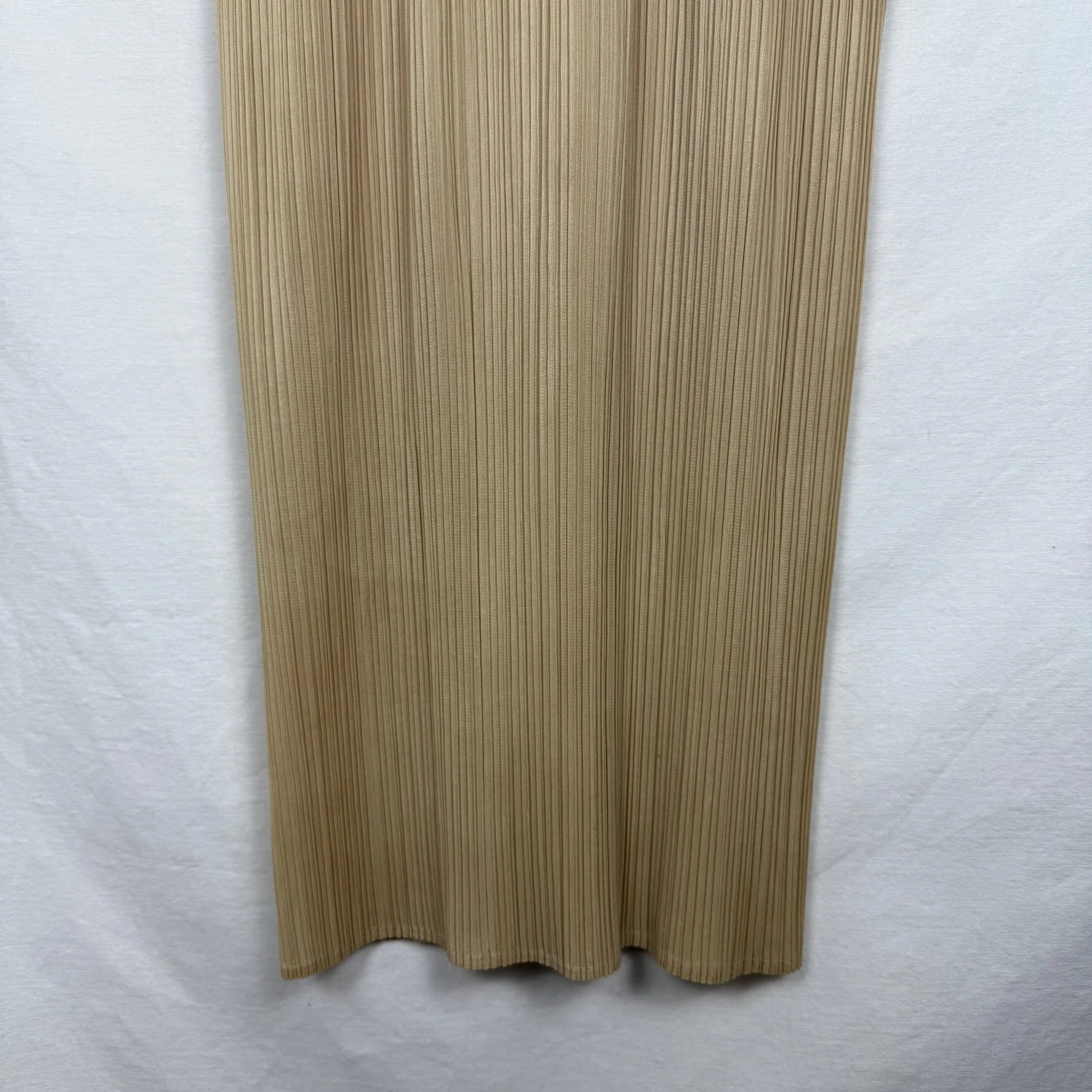 00s Issey Miyake Pleats Please Pale Print Dress - Image 4