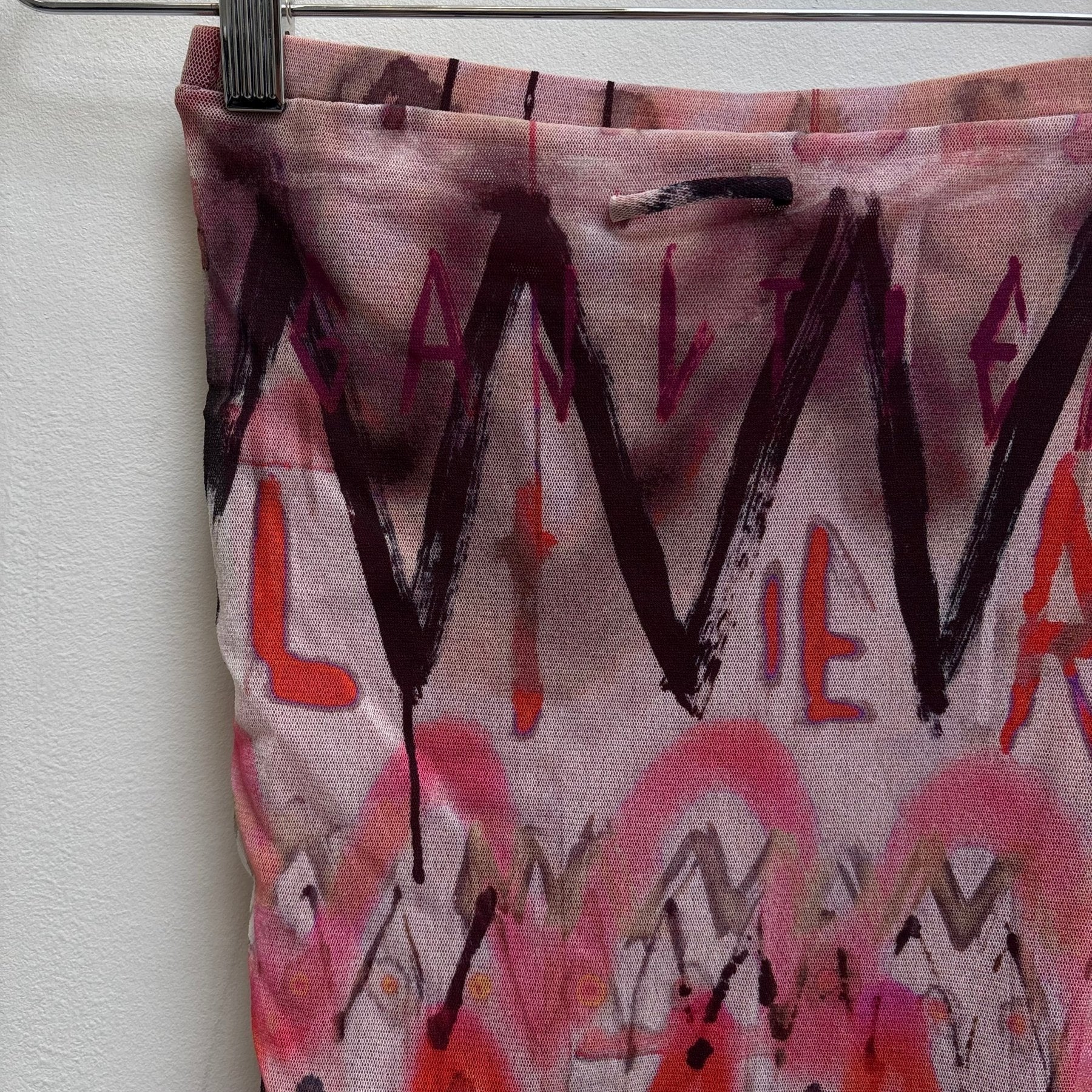 00s Jean Paul Gaultier Ruched Printed Maxi Skirt - Image 10